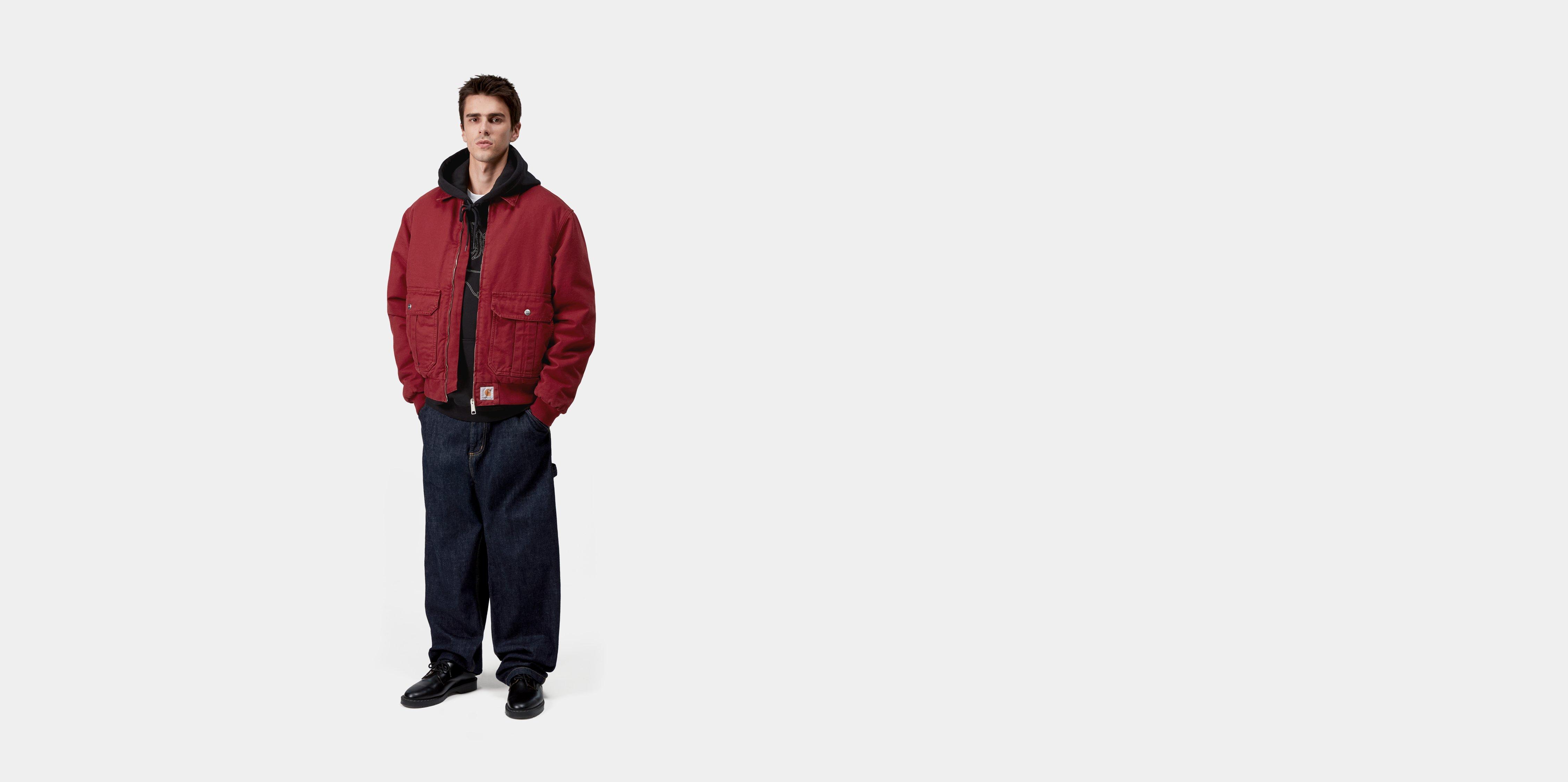 Carhartt WIP Stanton Jacket, Scarlet | Official Online Store