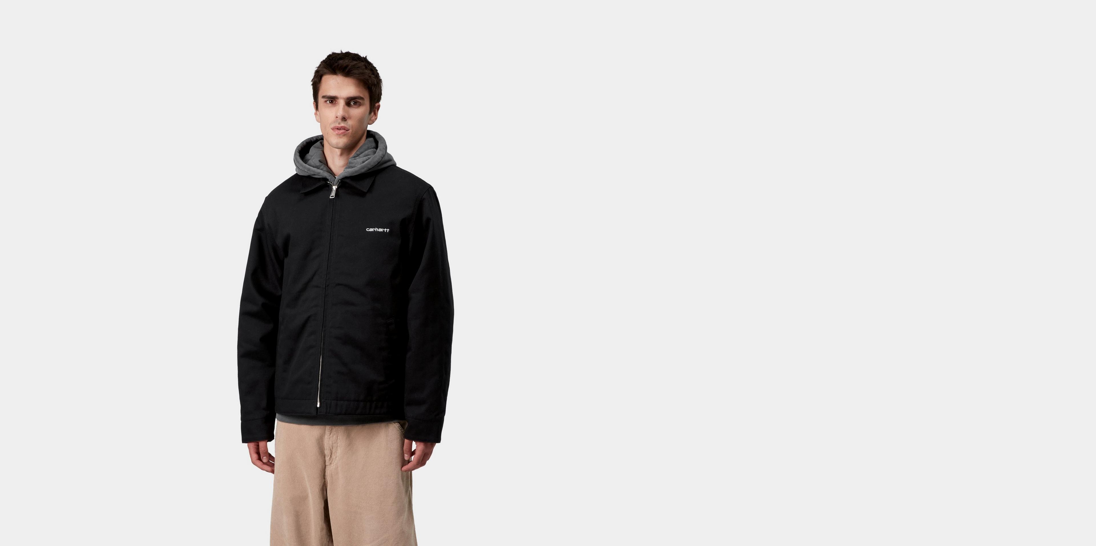 Carhartt WIP Module Script Jacket, Black / White | Official Online