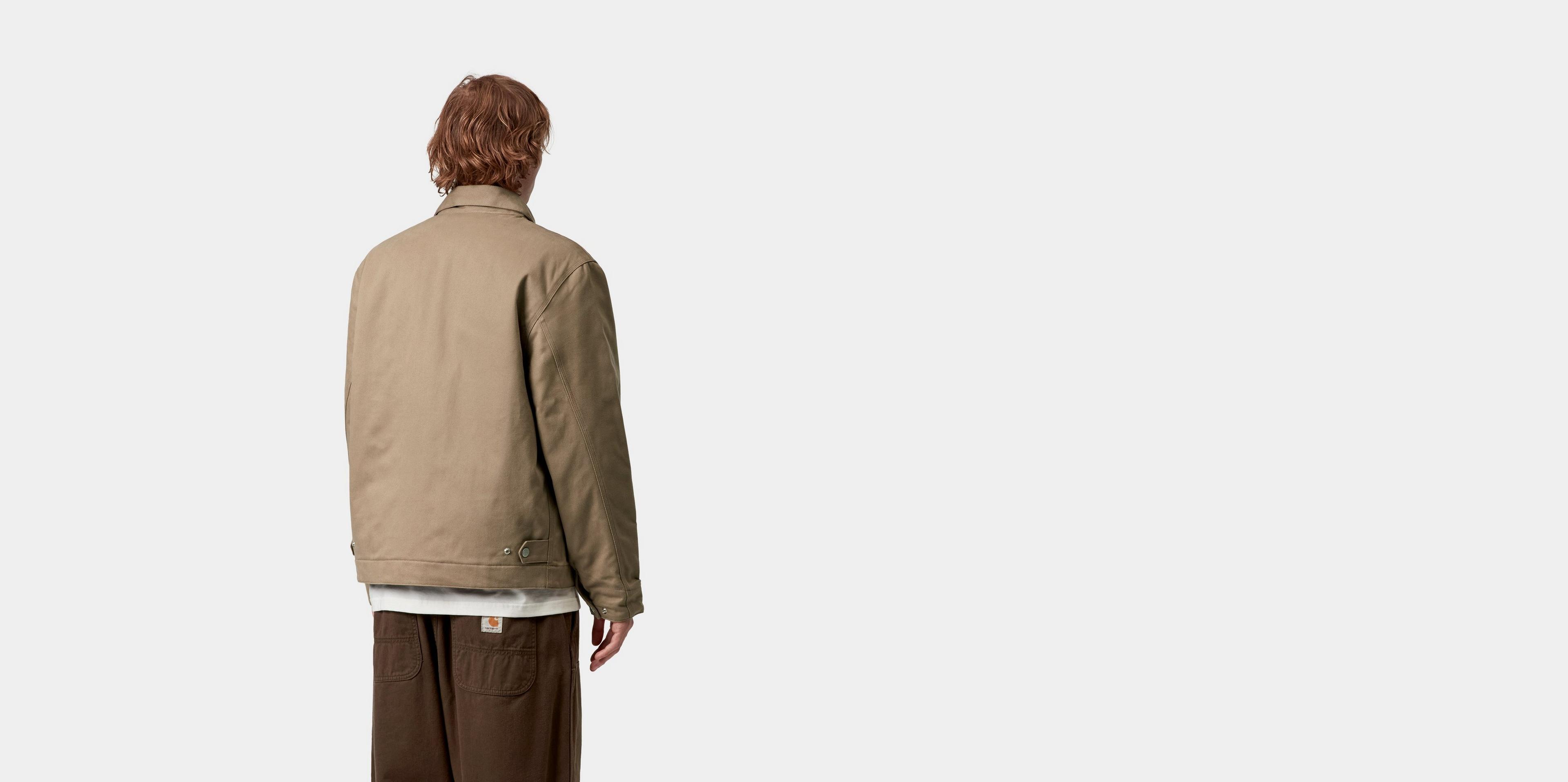 Carhartt WIP Module Script Jacket, Leather / Black | Official