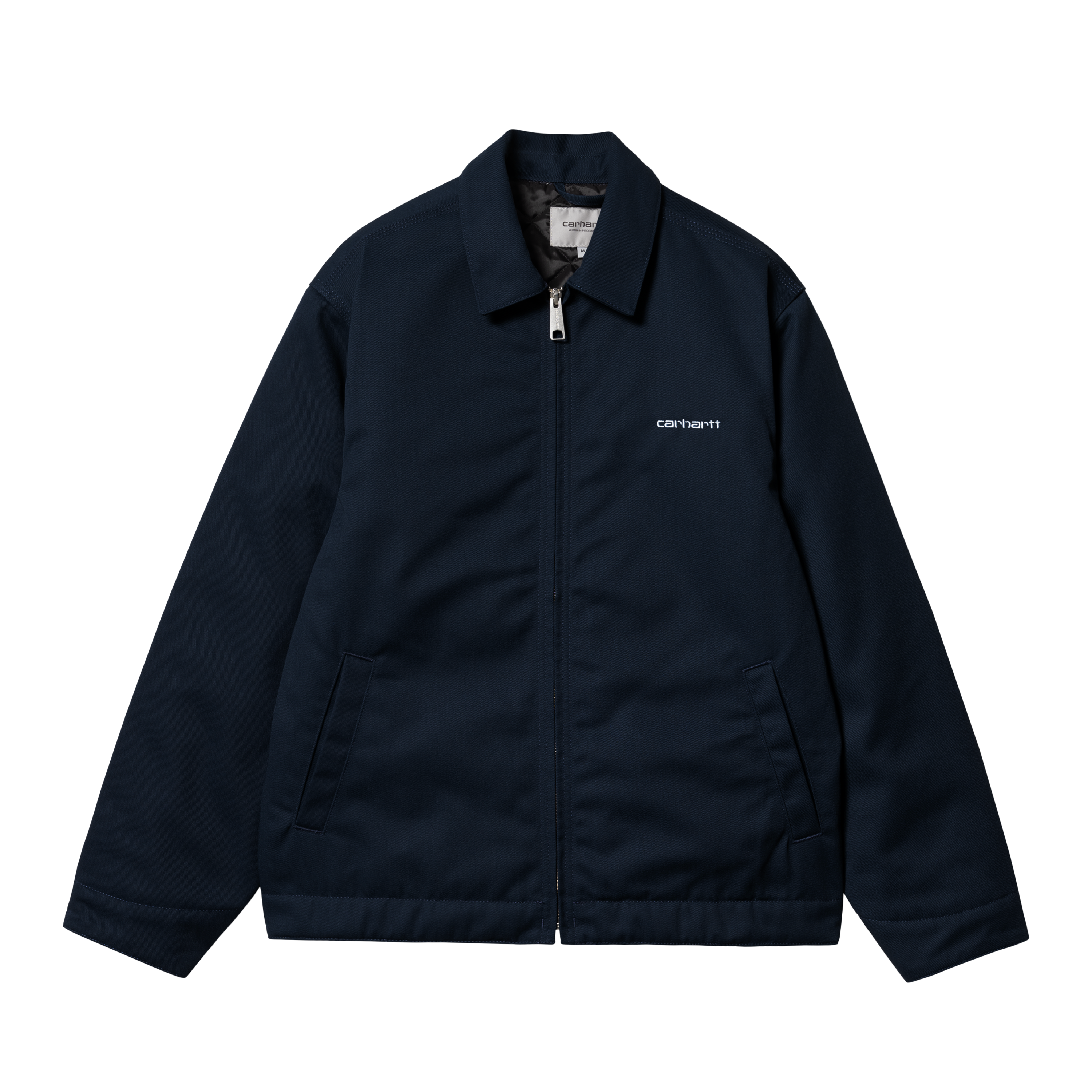 Carhartt WIP Module Script Jacket, Deep Night / White | Official Online ...