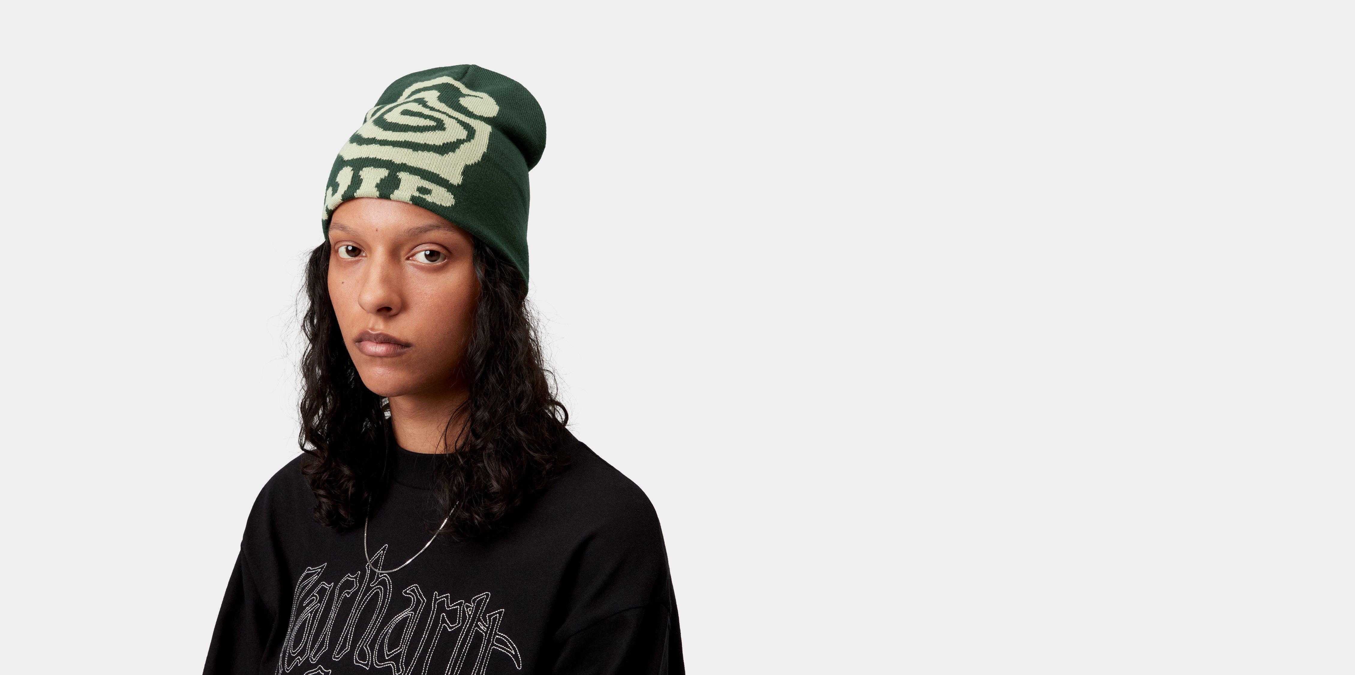 Carhartt WIP Helix Beanie Sycamore Tree / Pale Olive | green