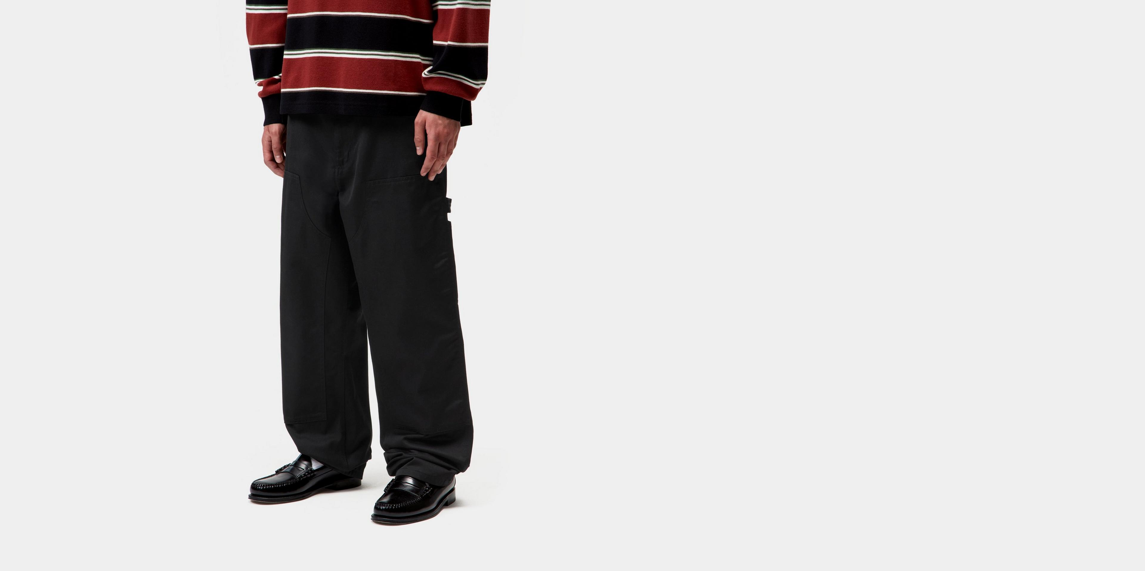 Carhartt WIP Double Knee Pant, Black | Official Online Store