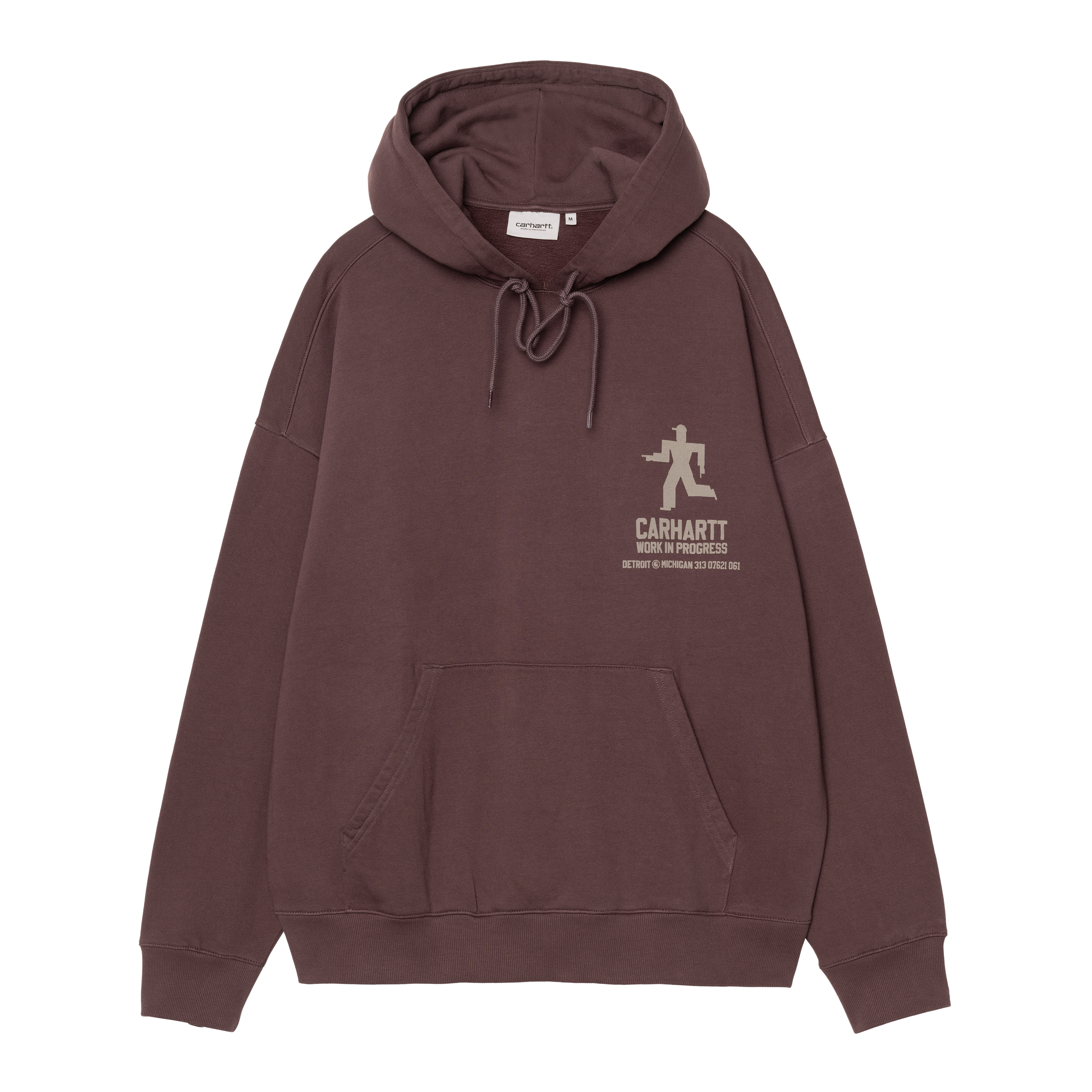 Carhartt WIP Hooded Distance Sweatshirt, Palisander | Official