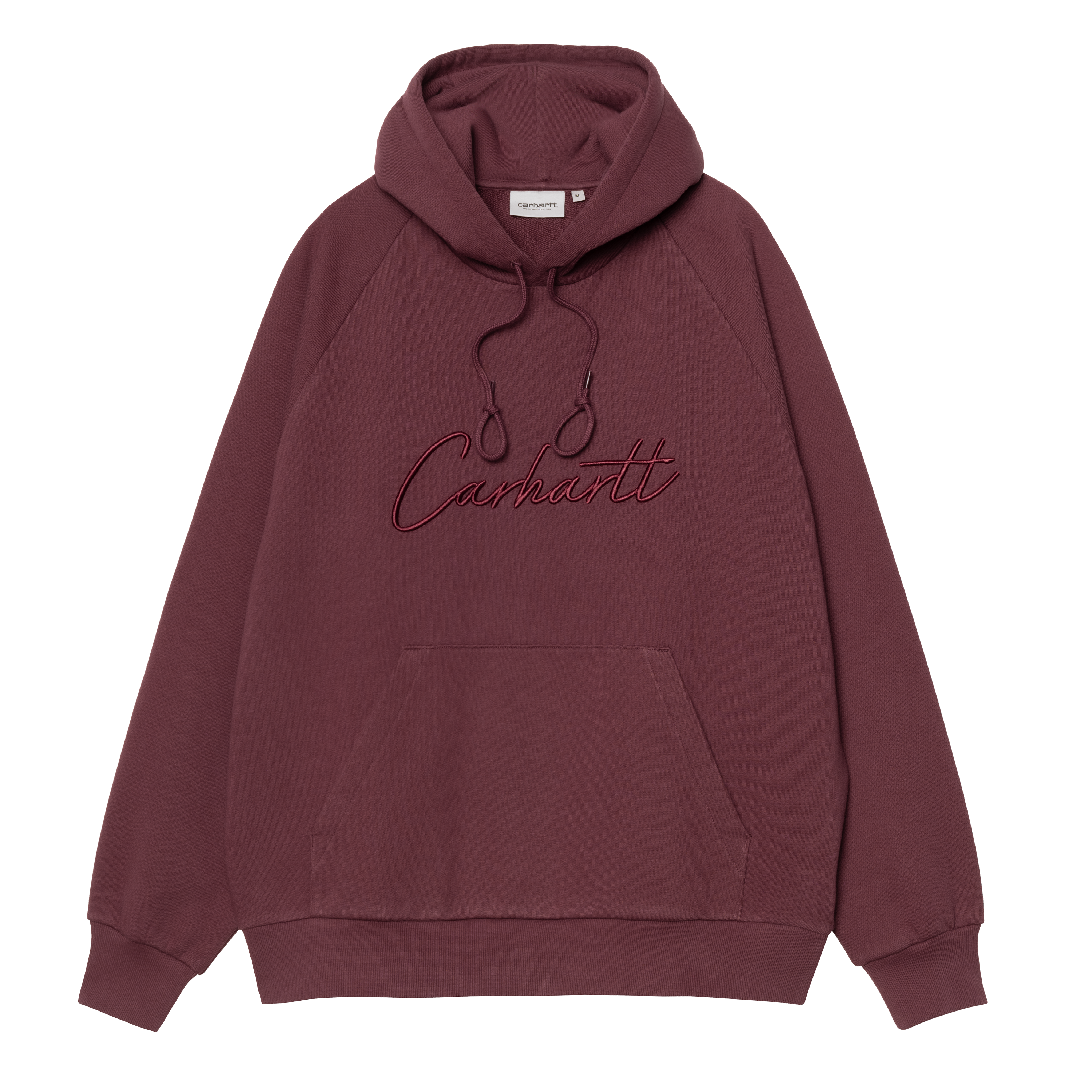Carhartt WIP Hooded Ray Sweatshirt in Red