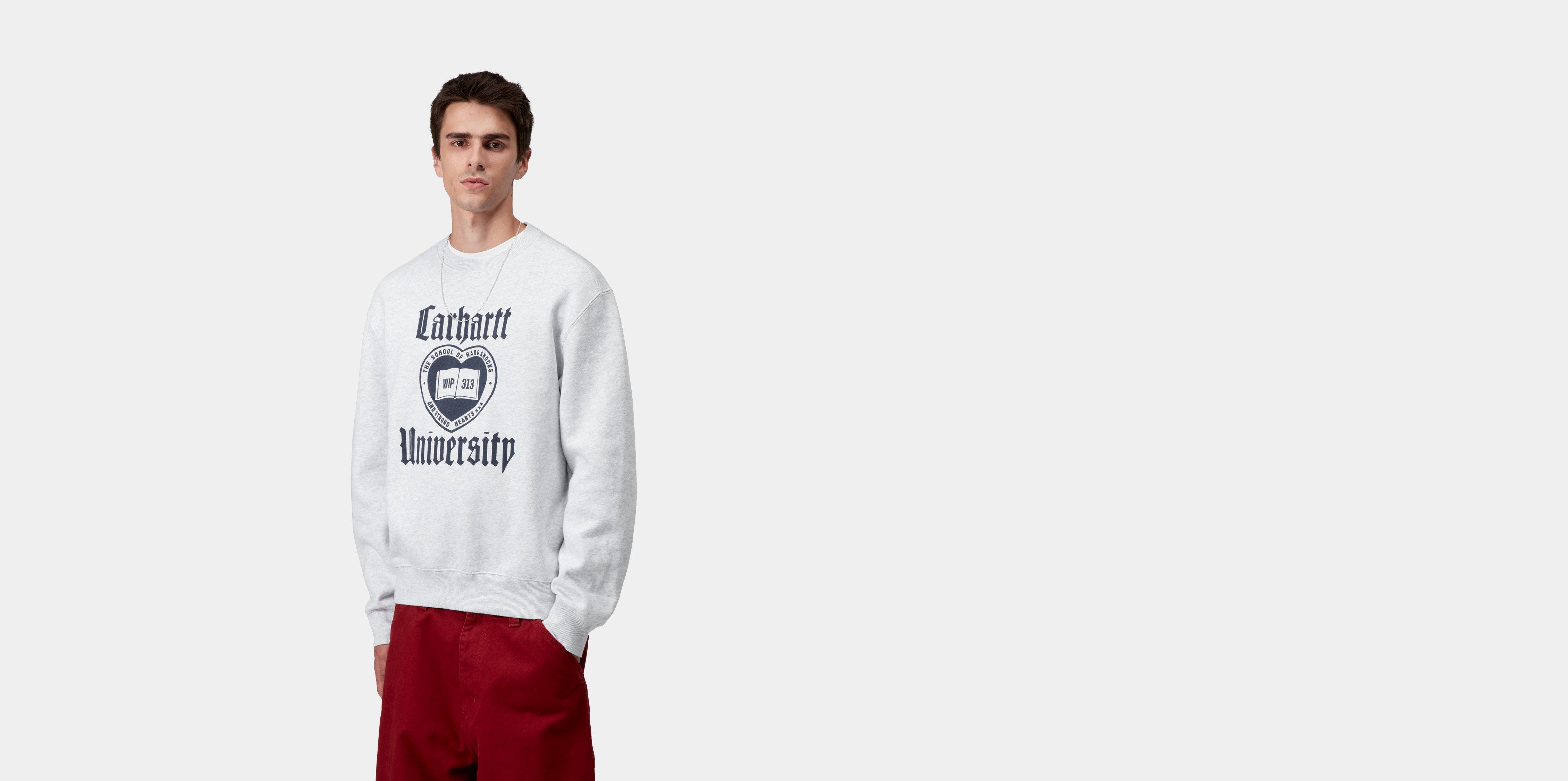 Carhartt WIP Schooling Sweatshirt Ash Heather | grey | XXL | Men