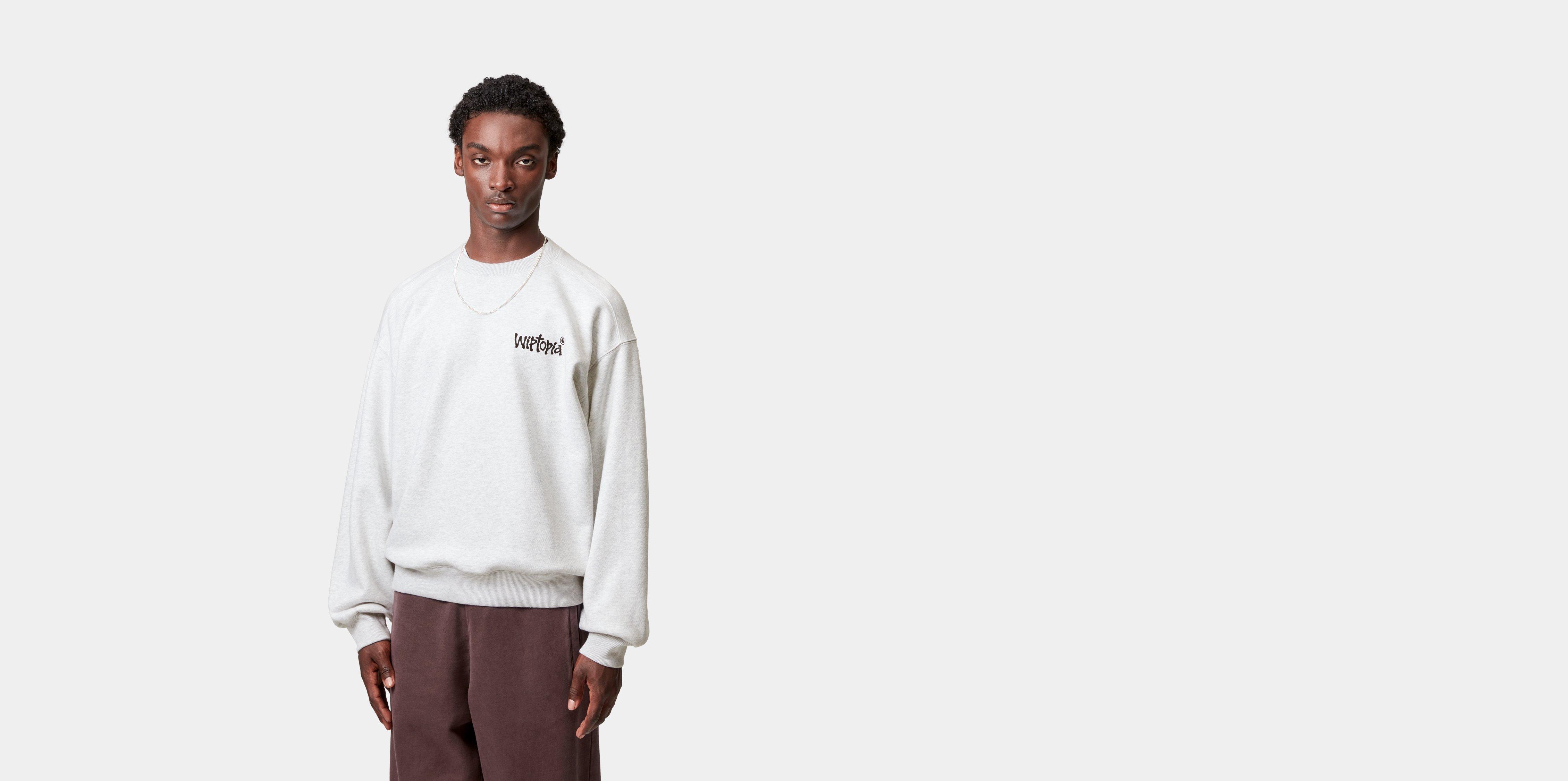 Carhartt WIP Wiptopia Sweatshirt Ash Heather | grey | S | Men
