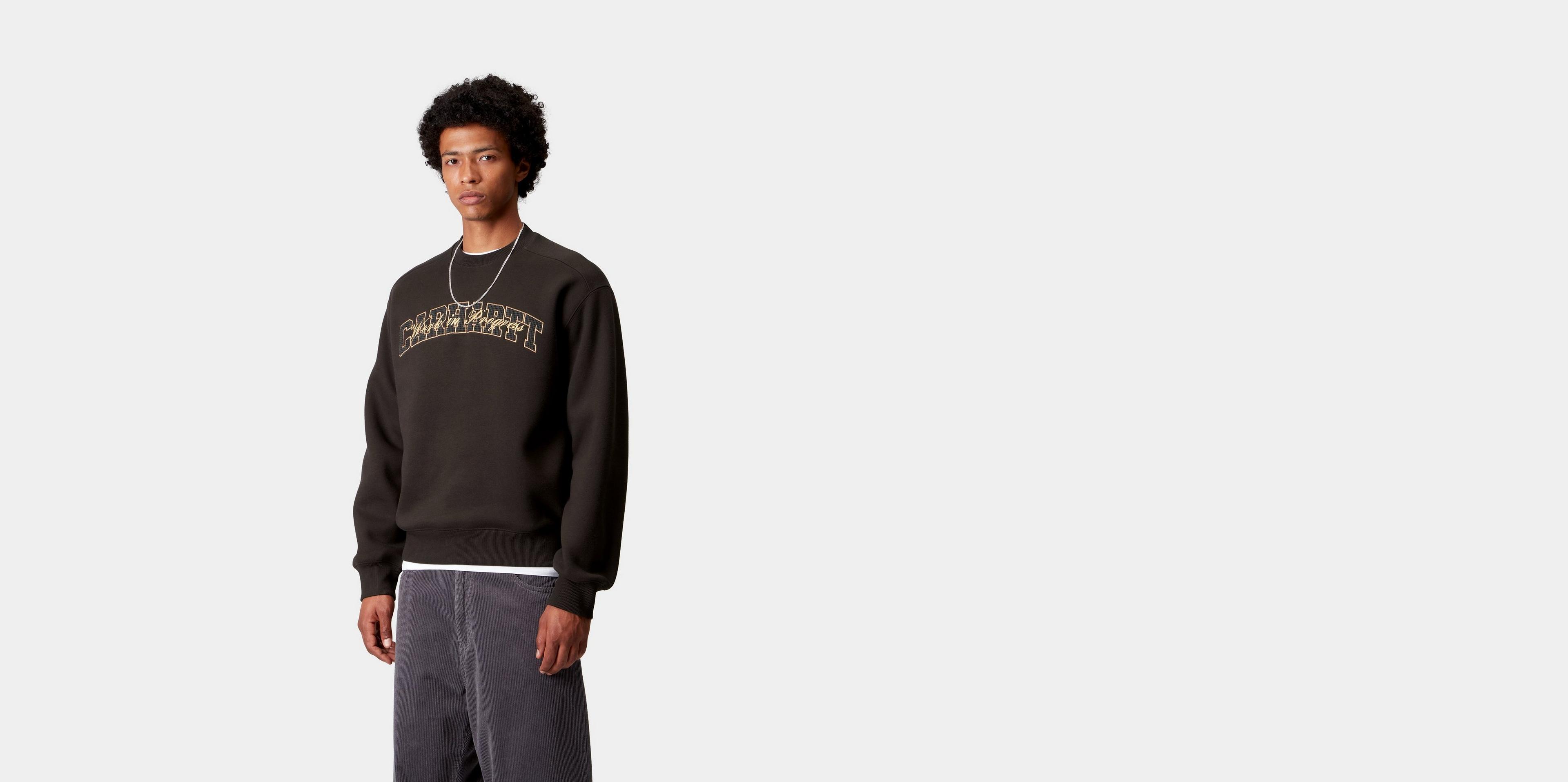 Carhartt WIP Big School Sweatshirt, Tobacco | Official Online Store