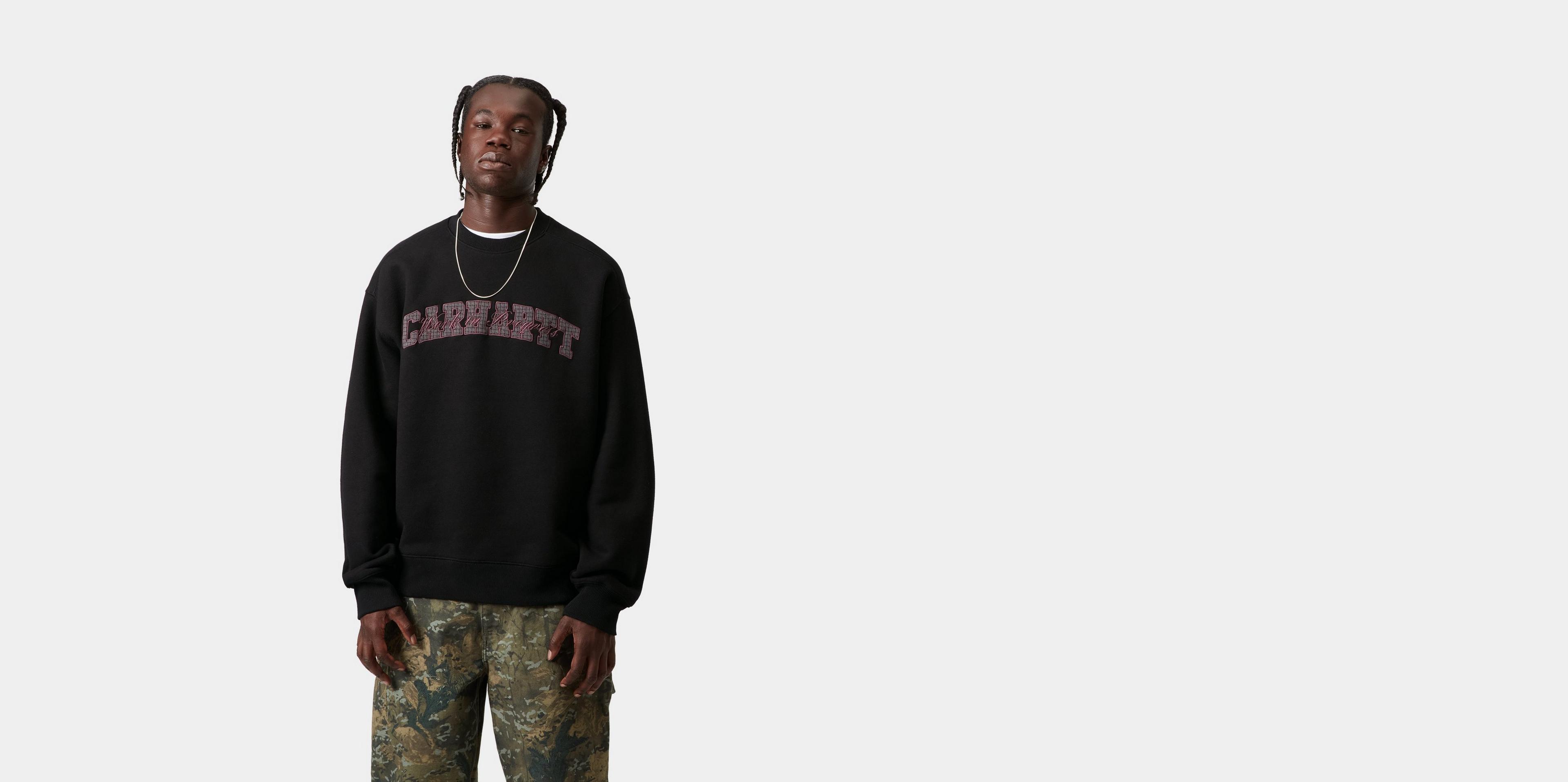 Carhartt WIP Big School Sweatshirt, Black | Official Online Store