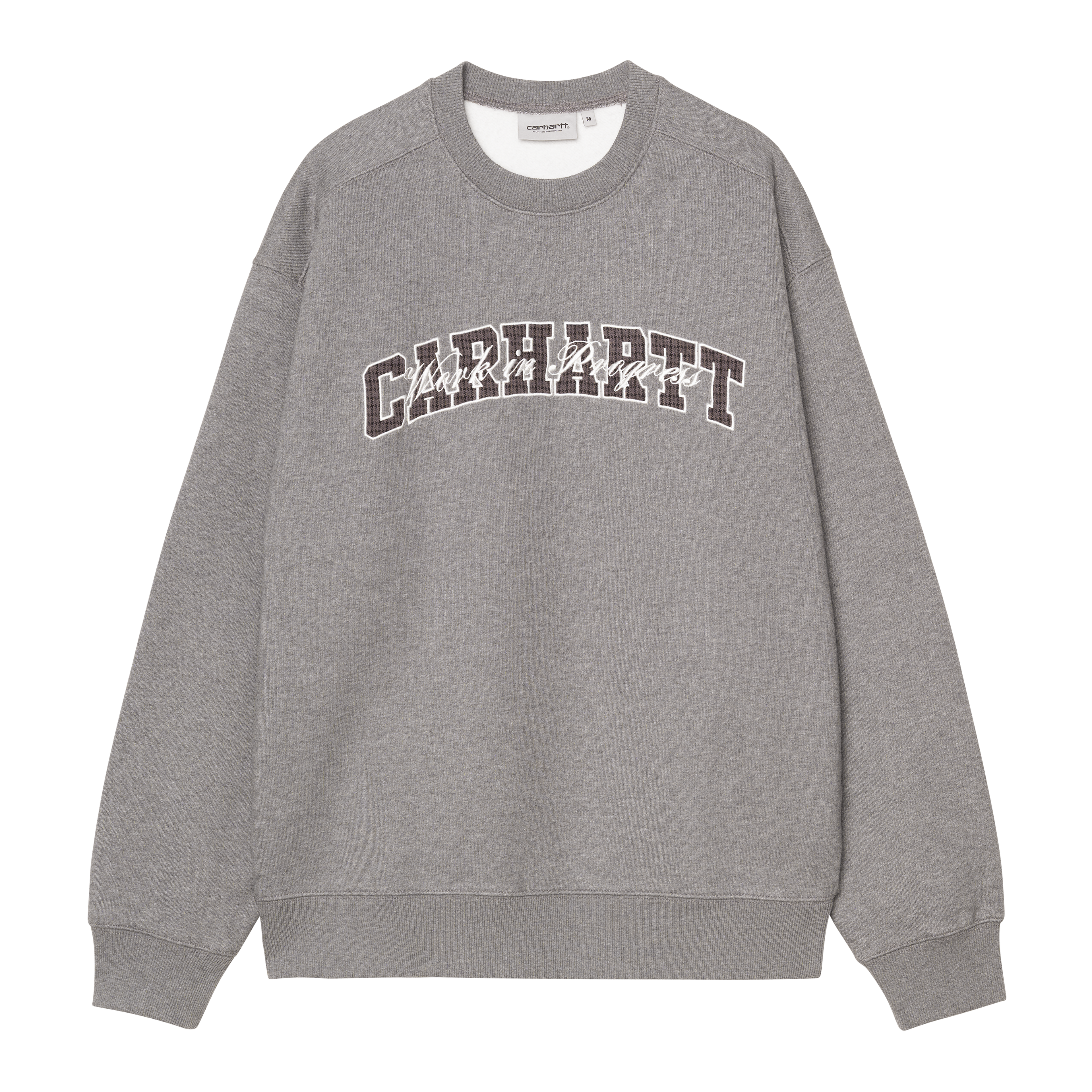 Carhartt WIP Big School Sweatshirt, Dark Grey Heather | Official