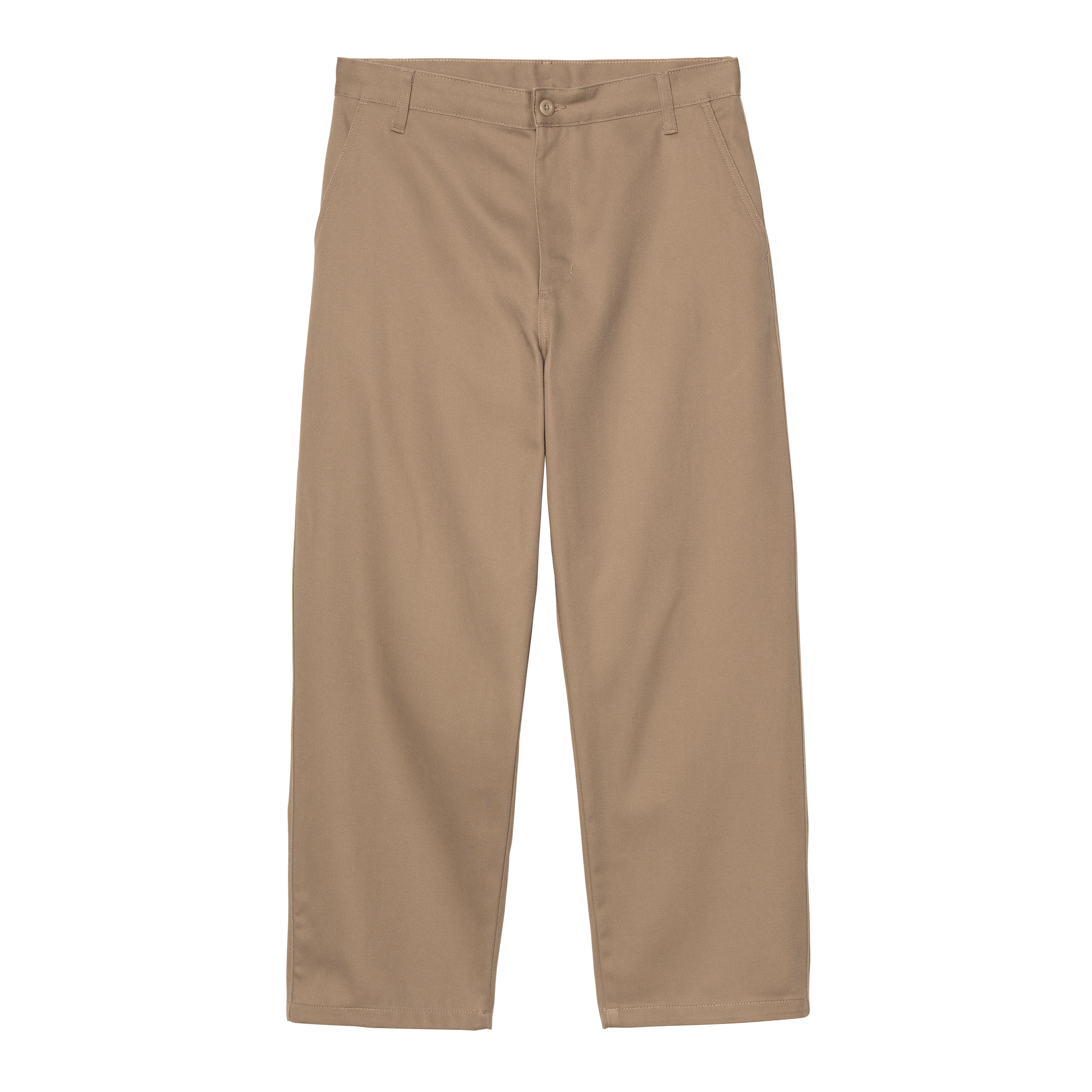 carhartt master pant tobacco - VITOLA RINSED Relaxed Fit Workwear Chino Pants in Tobacco Men's Carhartt WIP Master Pant