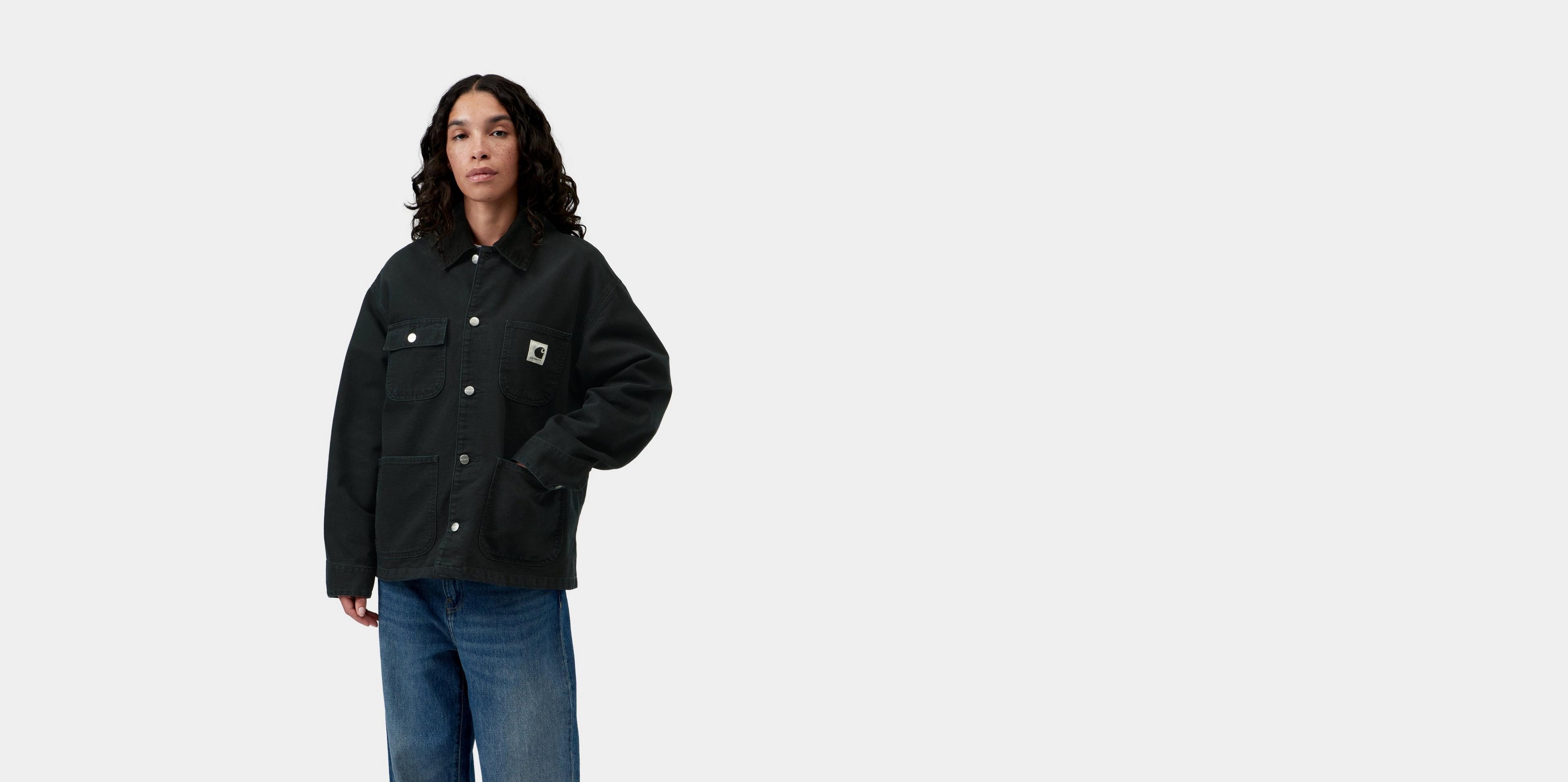 s*g様 Carhartt WIP Michigan Coat Carhartt WIP Women's OG Michigan Coat, Black / Black | Official