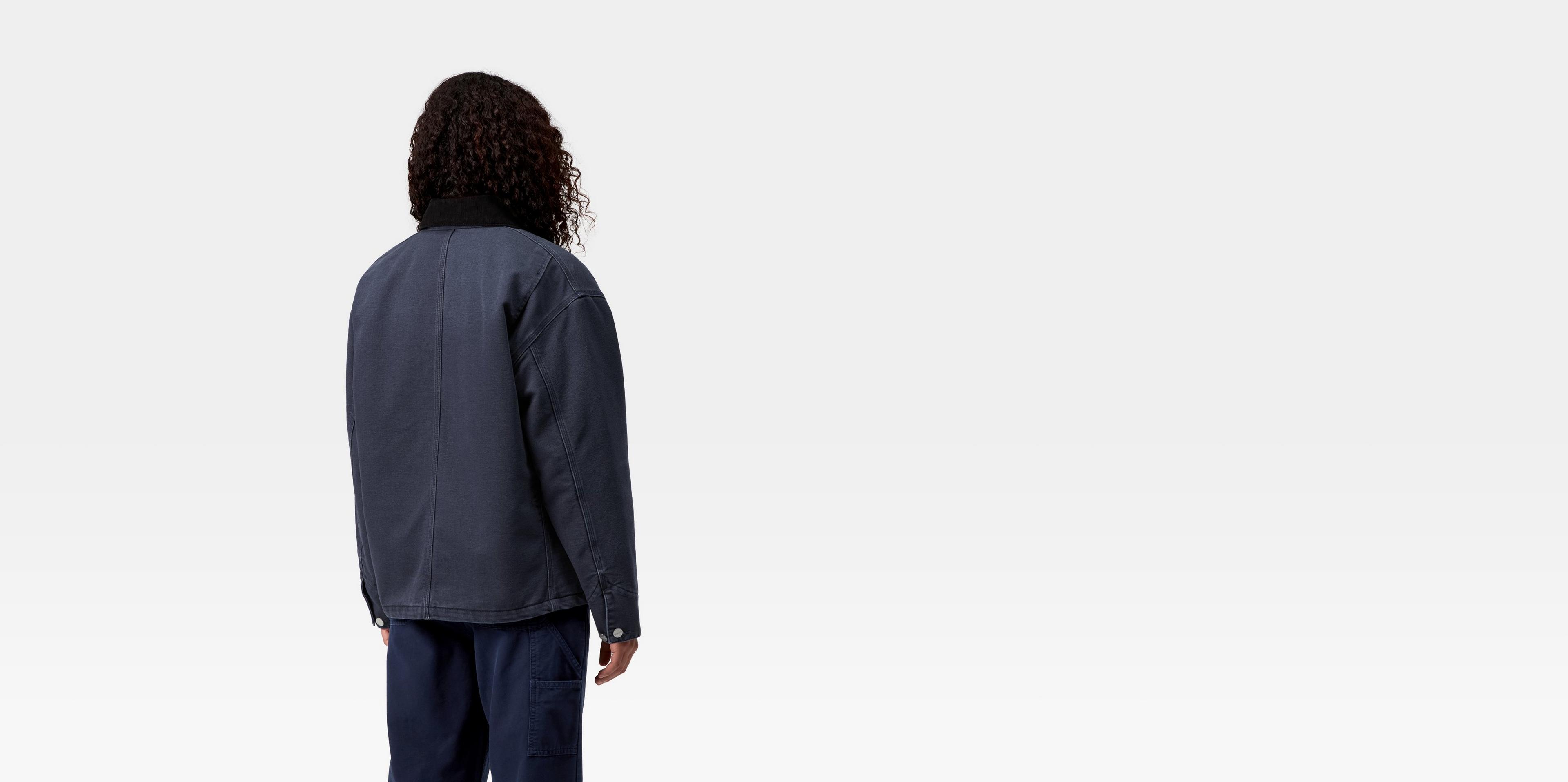 Carhartt WIP W' OG Michigan Coat, Dark Navy / Black