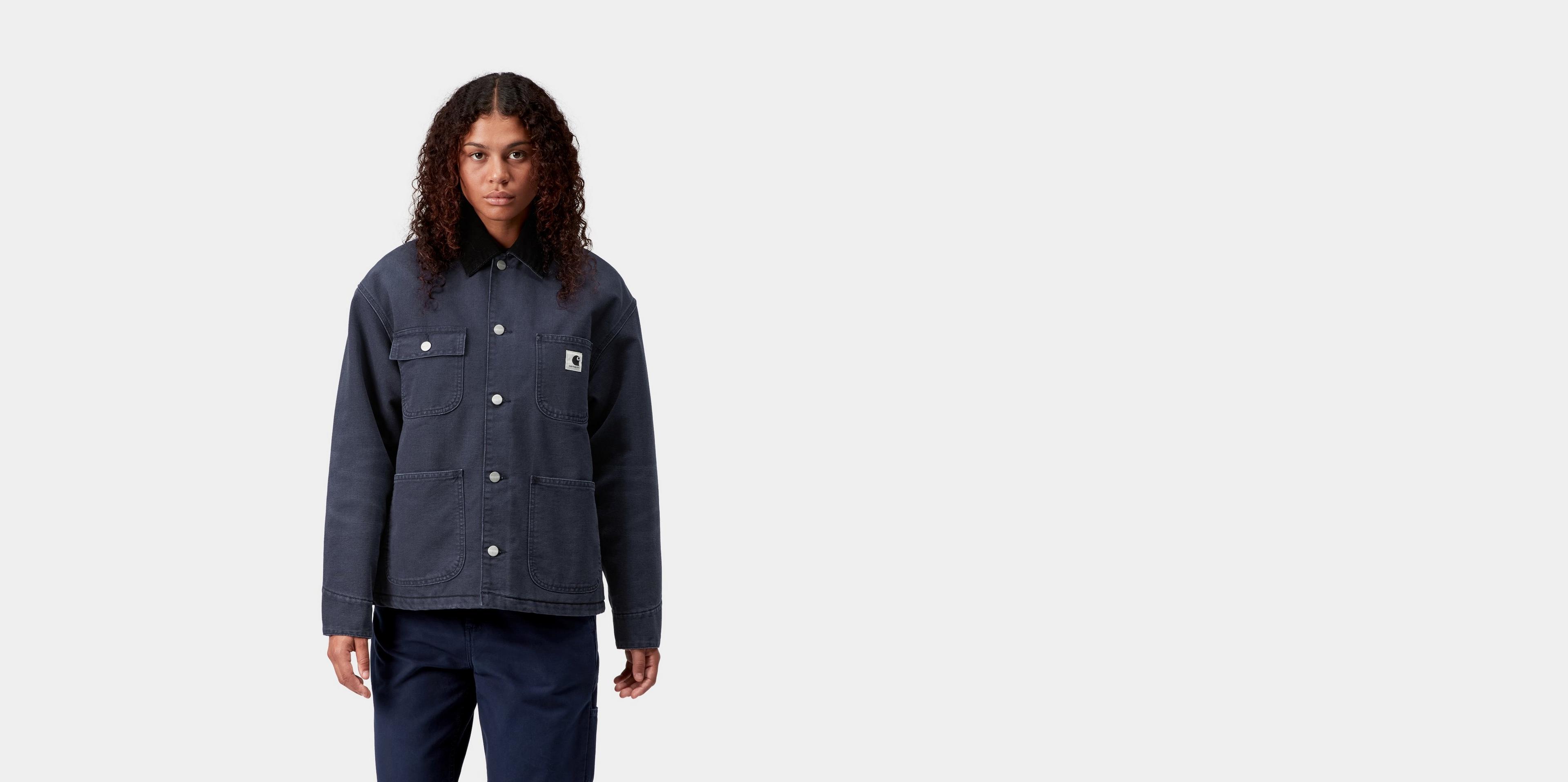 Carhartt WIP W' OG Michigan Coat, Dark Navy / Black