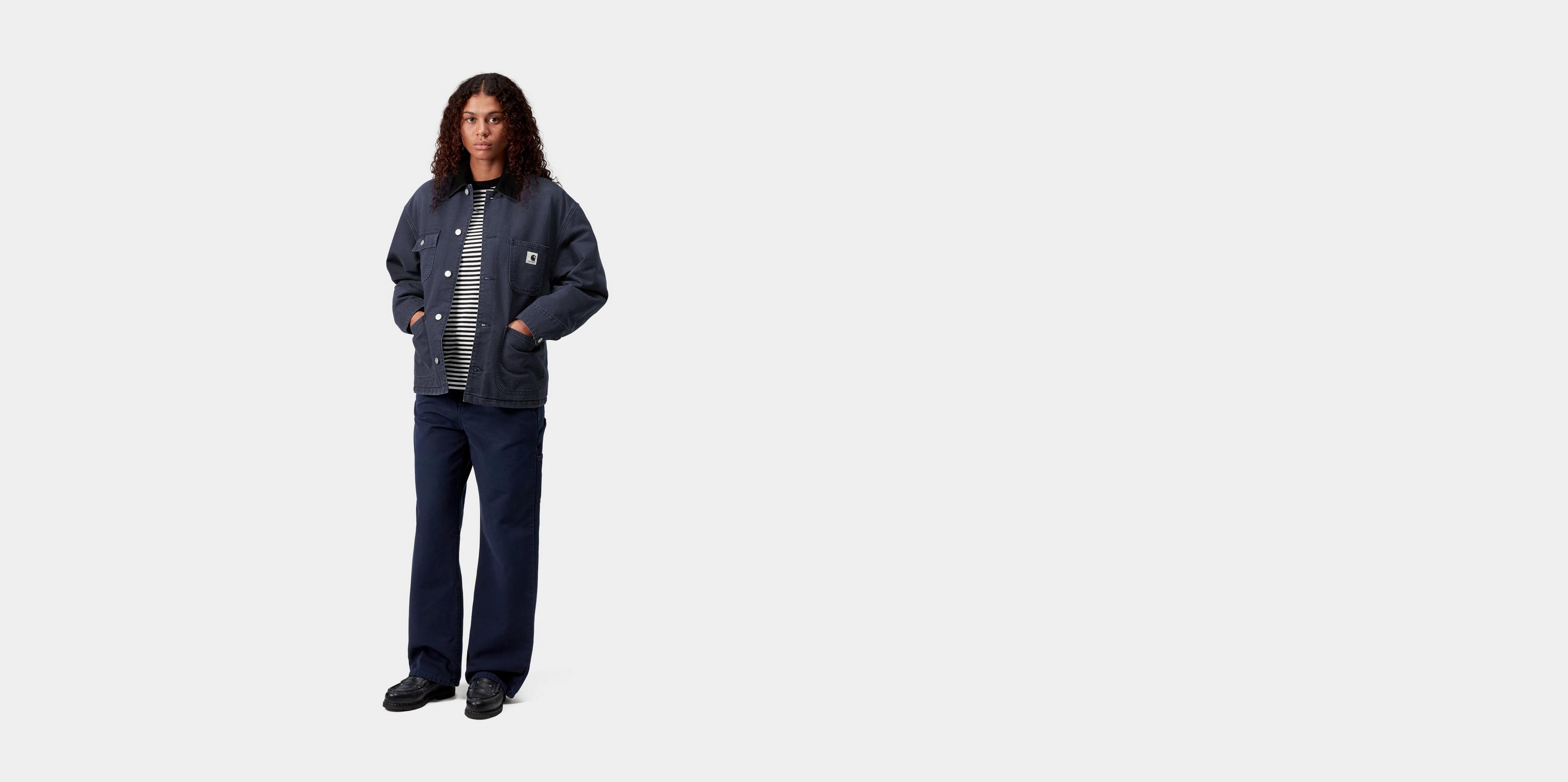 ジャケット・アウター Carhartt W' OG MICHIGAN COAT size S Carhartt WIP W' OG Michigan Coat (Summer), Black / Black