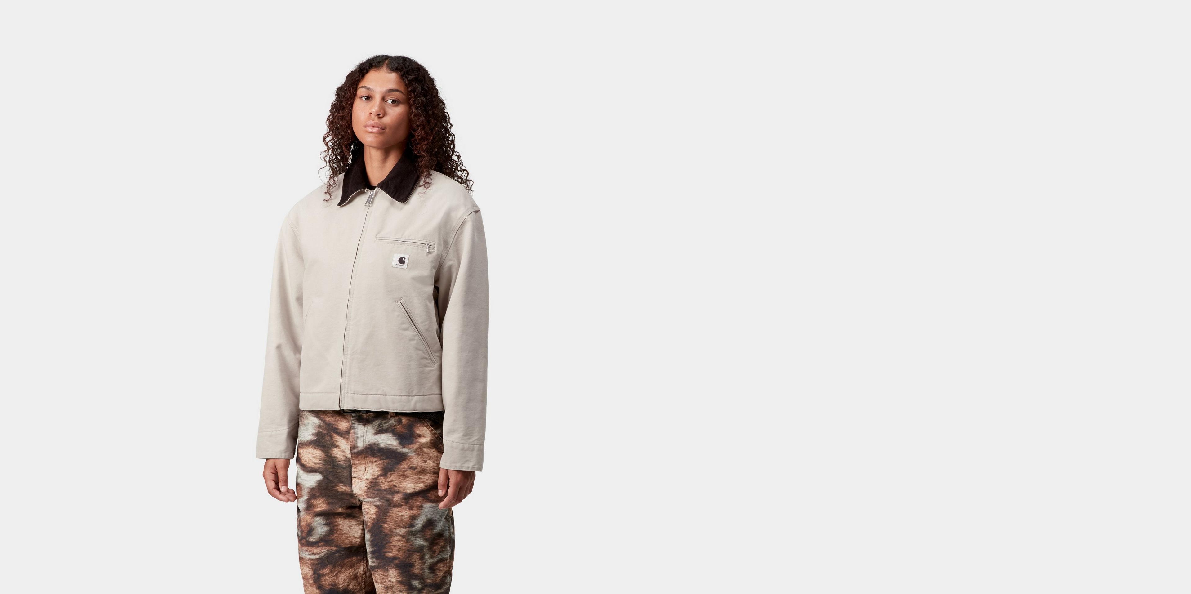 Carhartt WIP W' OG Detroit Jacket (Winter), Fleur De Sel / Black