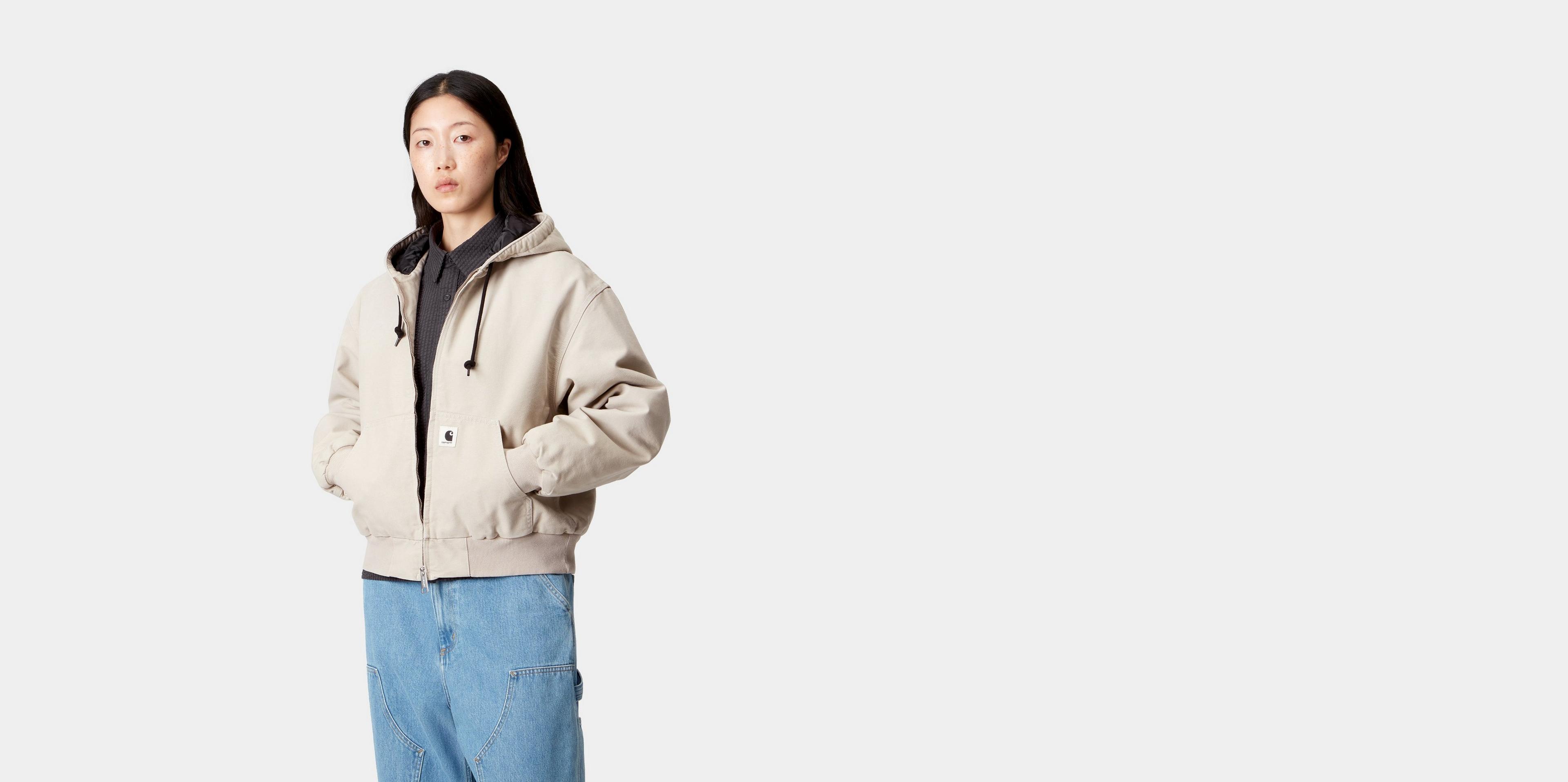 Carhartt WIP Women's OG Active Jacket, Fleur De Sel | Official