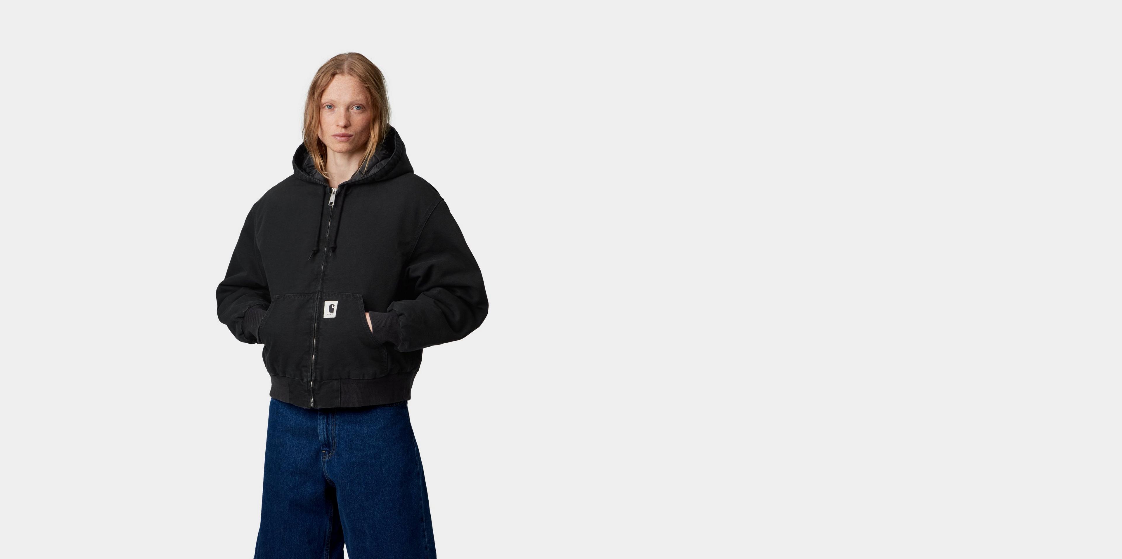 Carhartt WIP Women's OG Active Jacket, Black | Official Online Store
