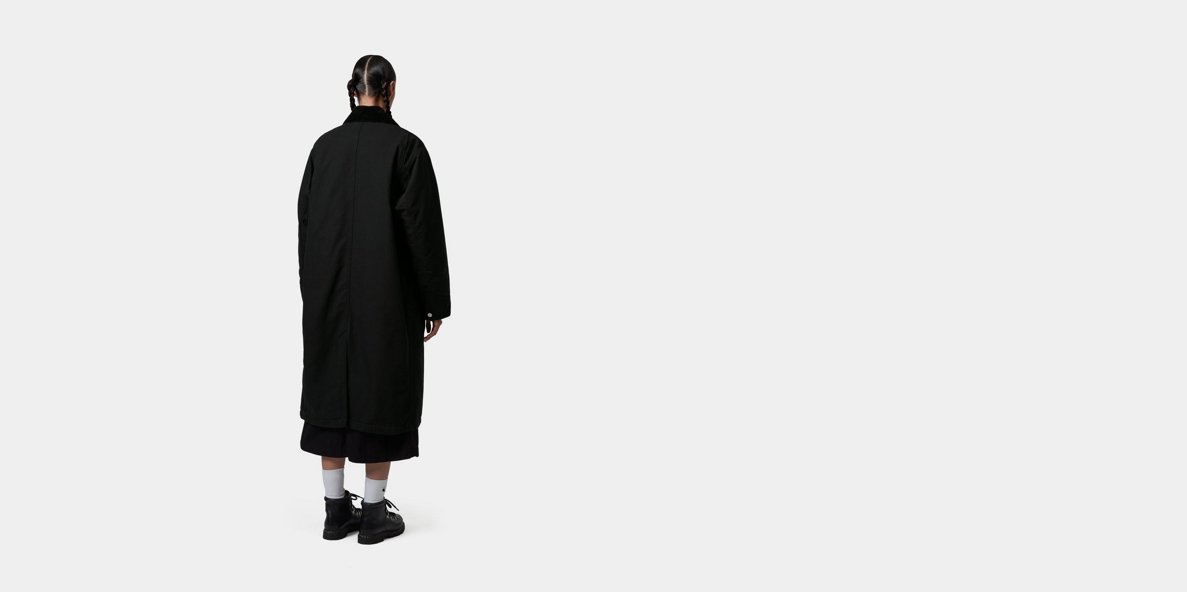 Carhartt WIP W' Webster Coat, Black / Black | Official Online Store
