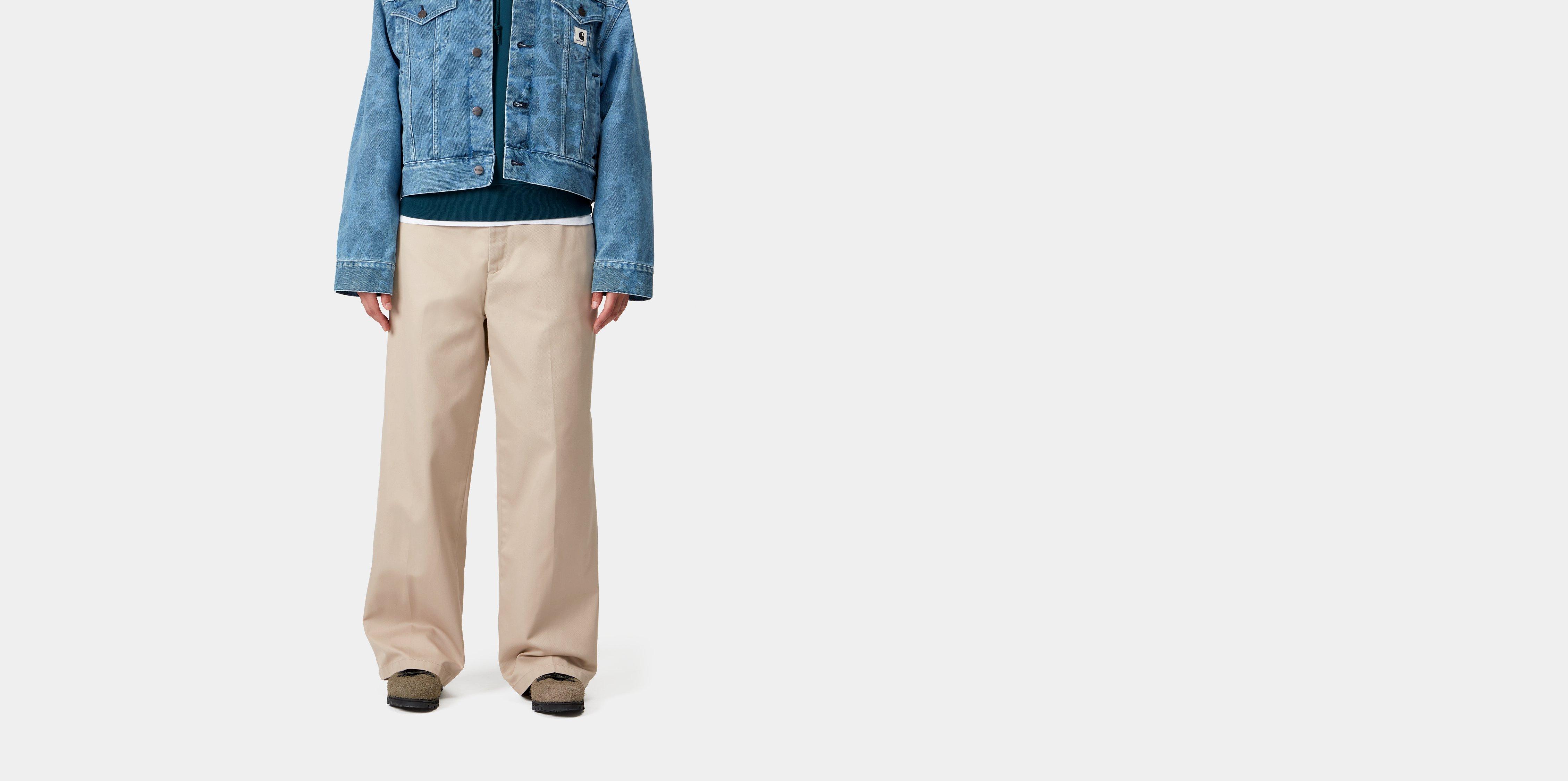 Carhartt WIP W' Omak Pant Wall rinsed | beige | 33 | Women