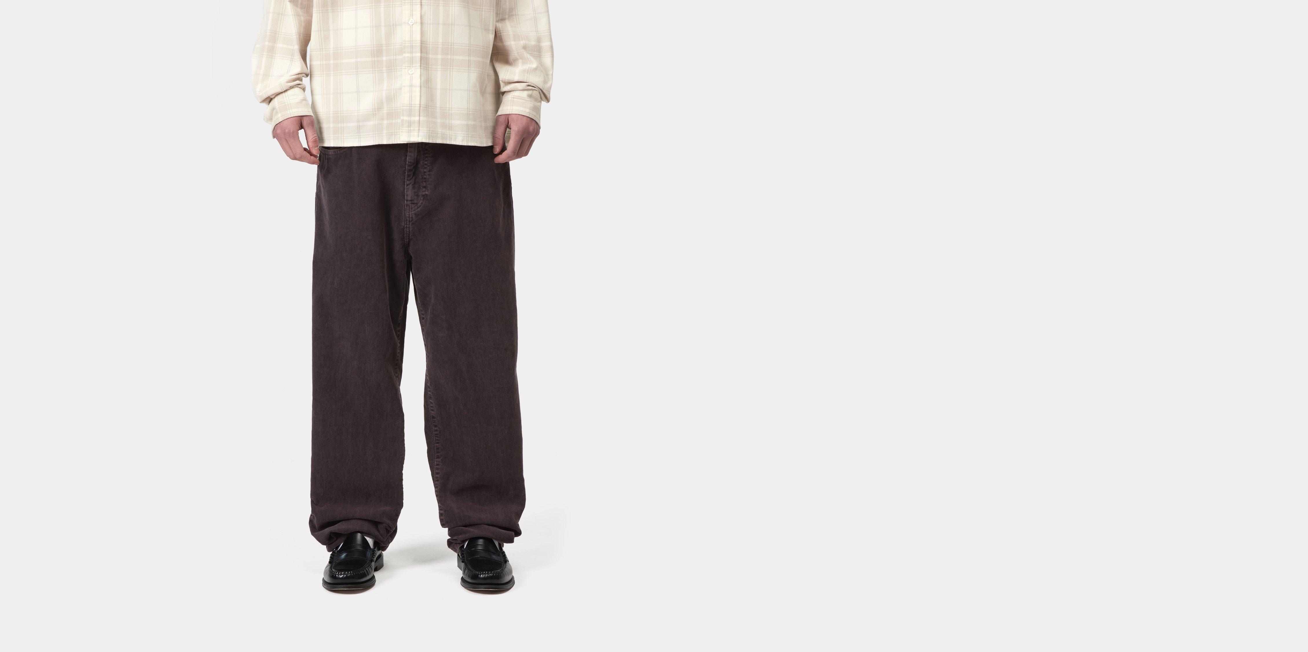 Carhartt WIP Aaron Pant Shale dusky washed | brown|red | 30 | Men
