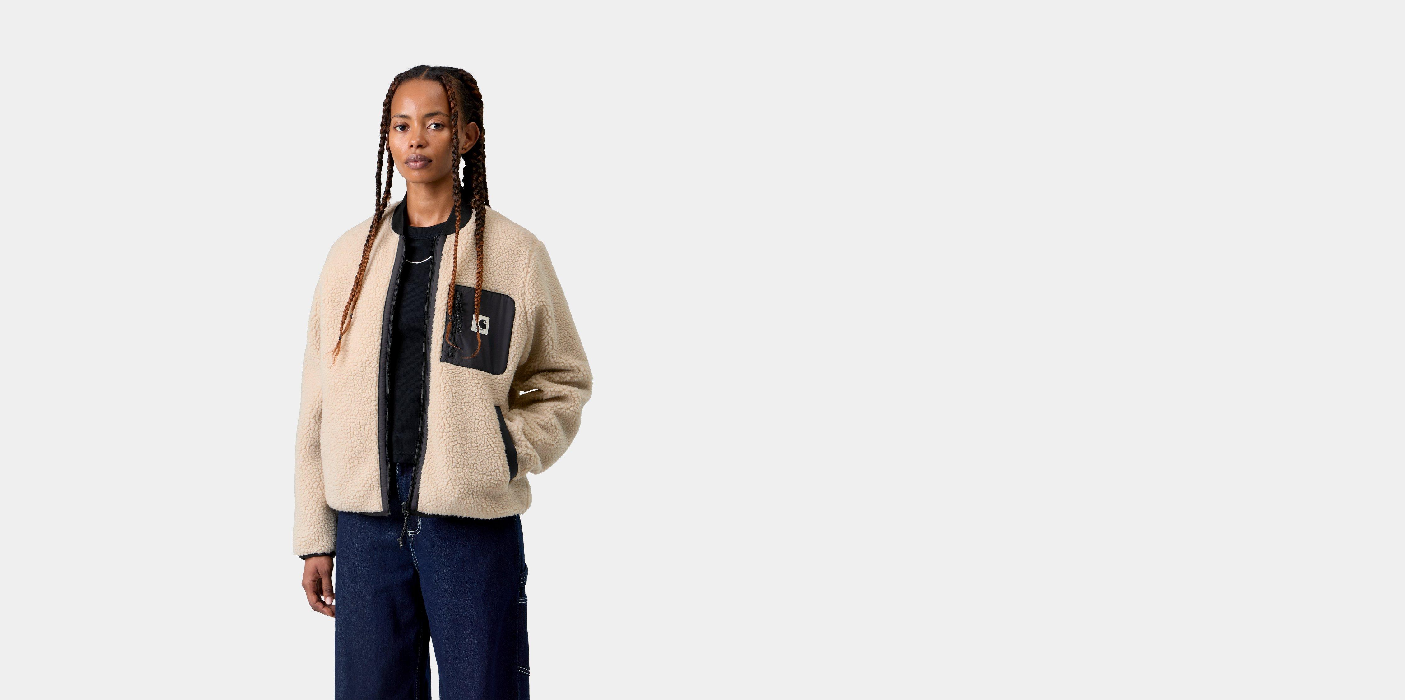 Carhartt WIP W' Janet Liner Fleur De Sel / Black | beige | L | Women