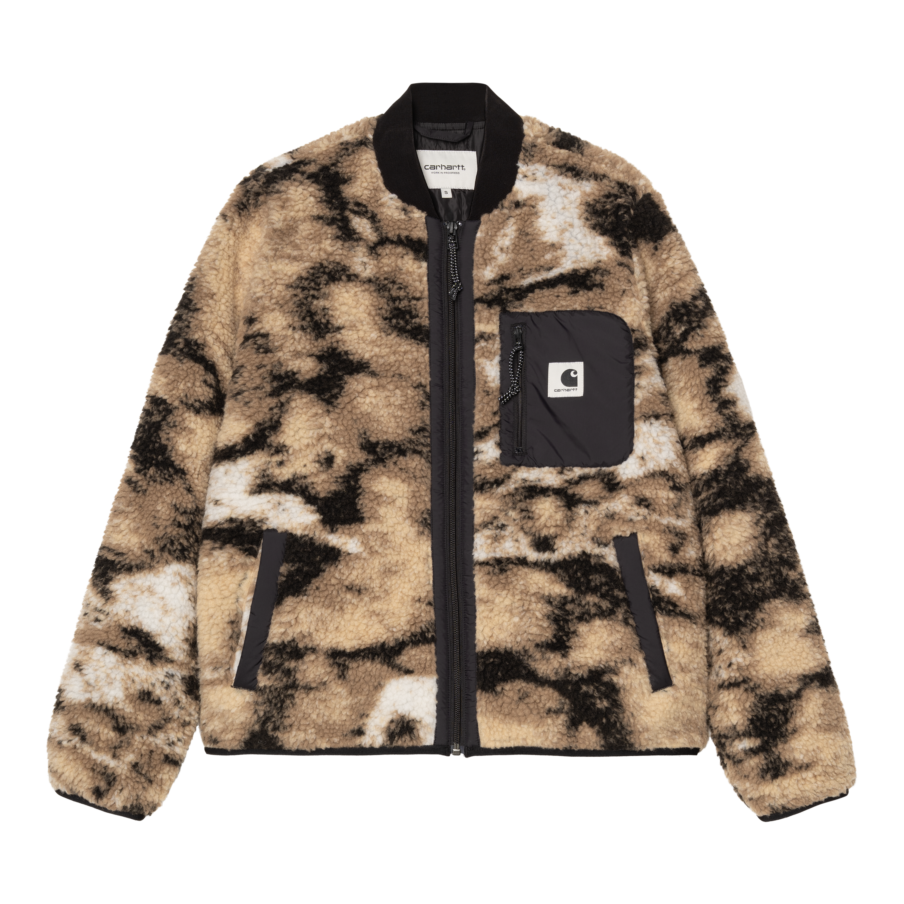 Carhartt WIP W' Janet Liner, Wild Dog Jacquard Black Official