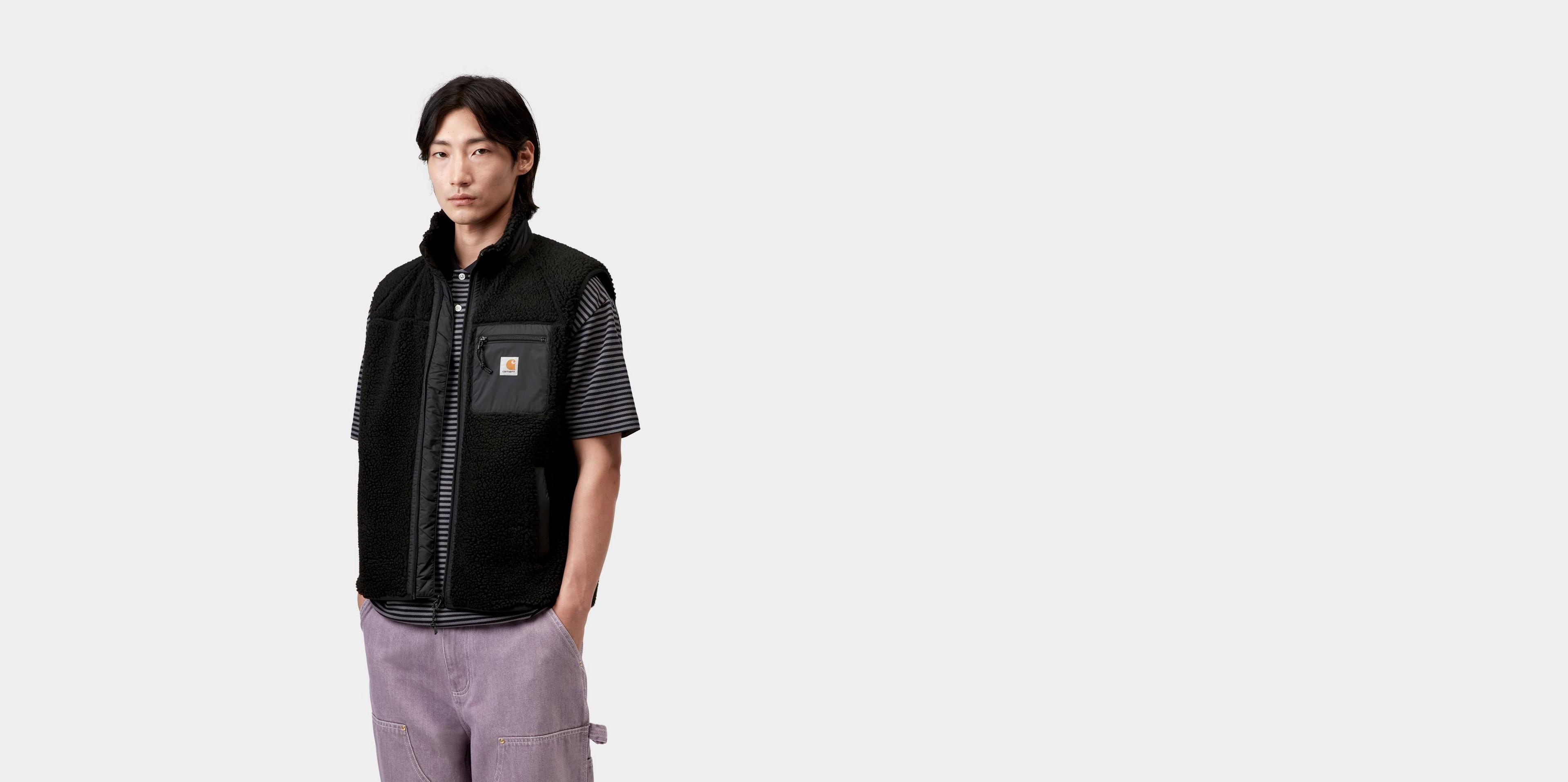 Carhartt WIP Prentis Vest Liner, Black / Black | Official Online Store