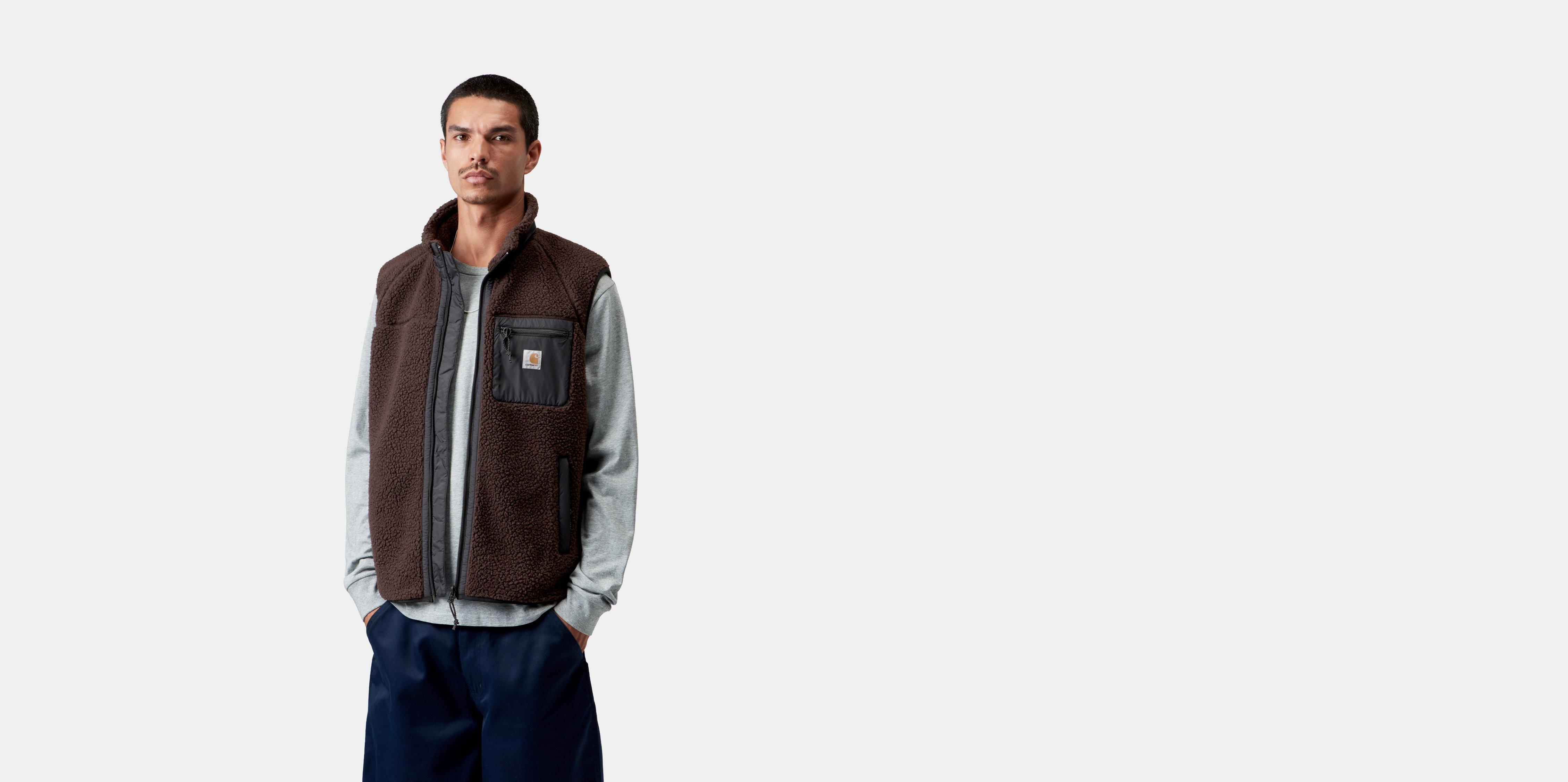 Carhartt WIP Prentis Vest Liner Palisander / Black | brown | XL | Men
