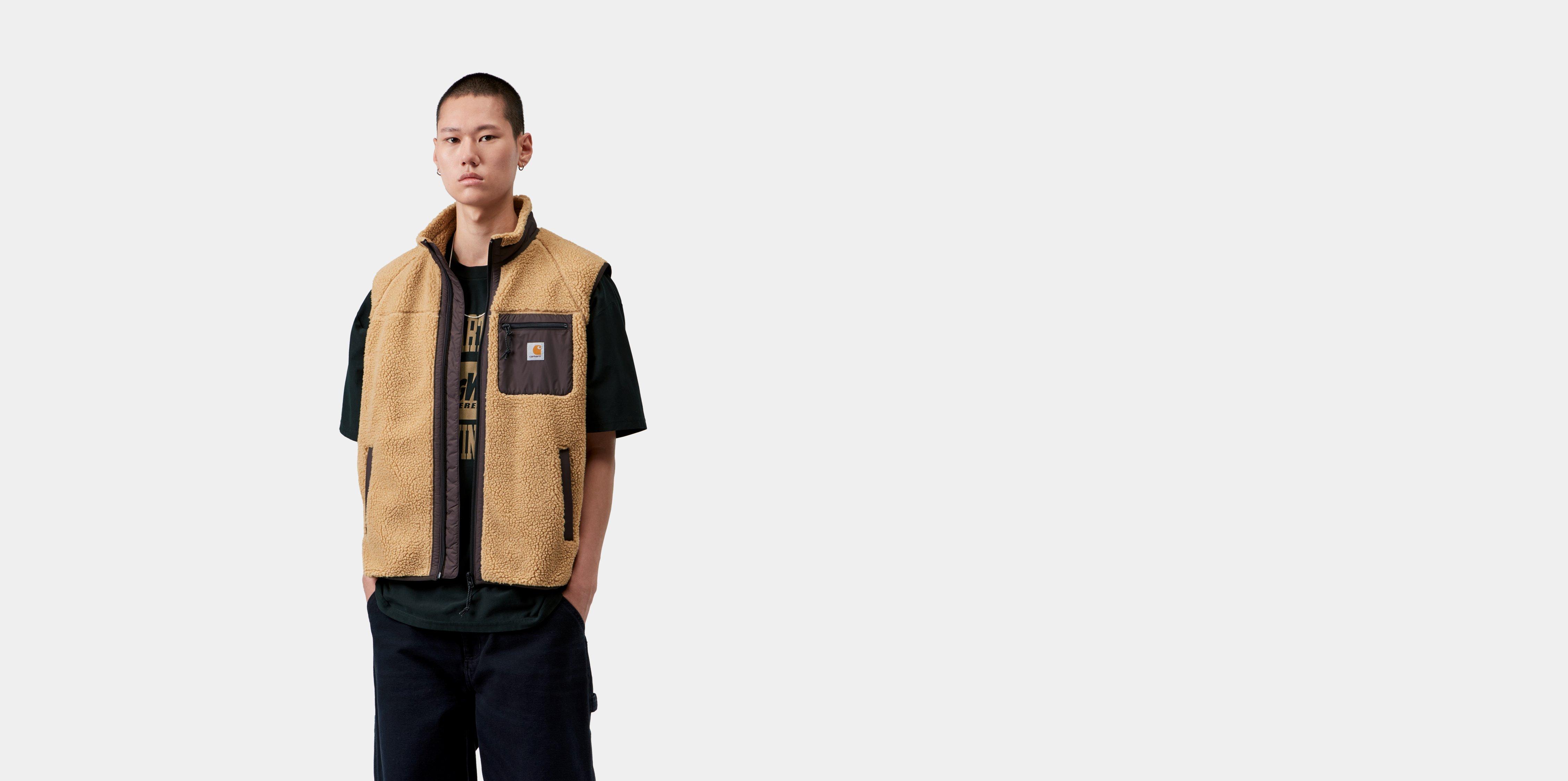 Carhartt WIP Prentis Vest Liner WIP Dusty H / Tobacco | brown | XL | Men