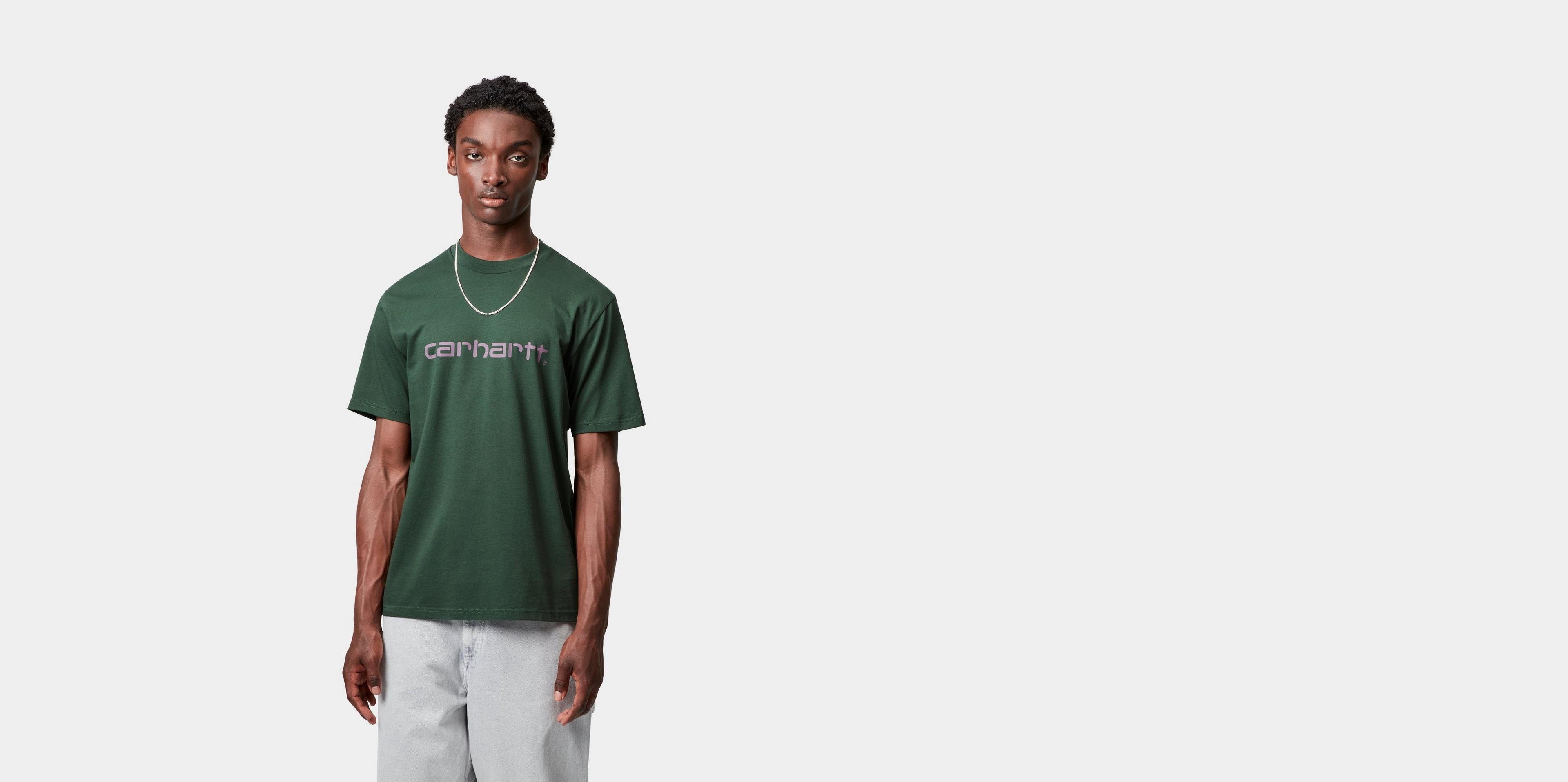 【Carhartt】 S/S SCRIPT T-SHIRT Carhartt WIP S/S Script T-Shirt, Black / White | Official