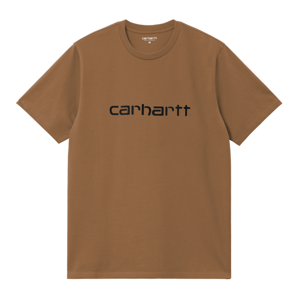S/S Script T-Shirt WIP H Brown / Black