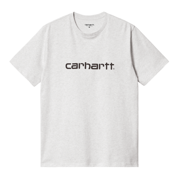 S/S Script T-Shirt Ash Heather / Graphite