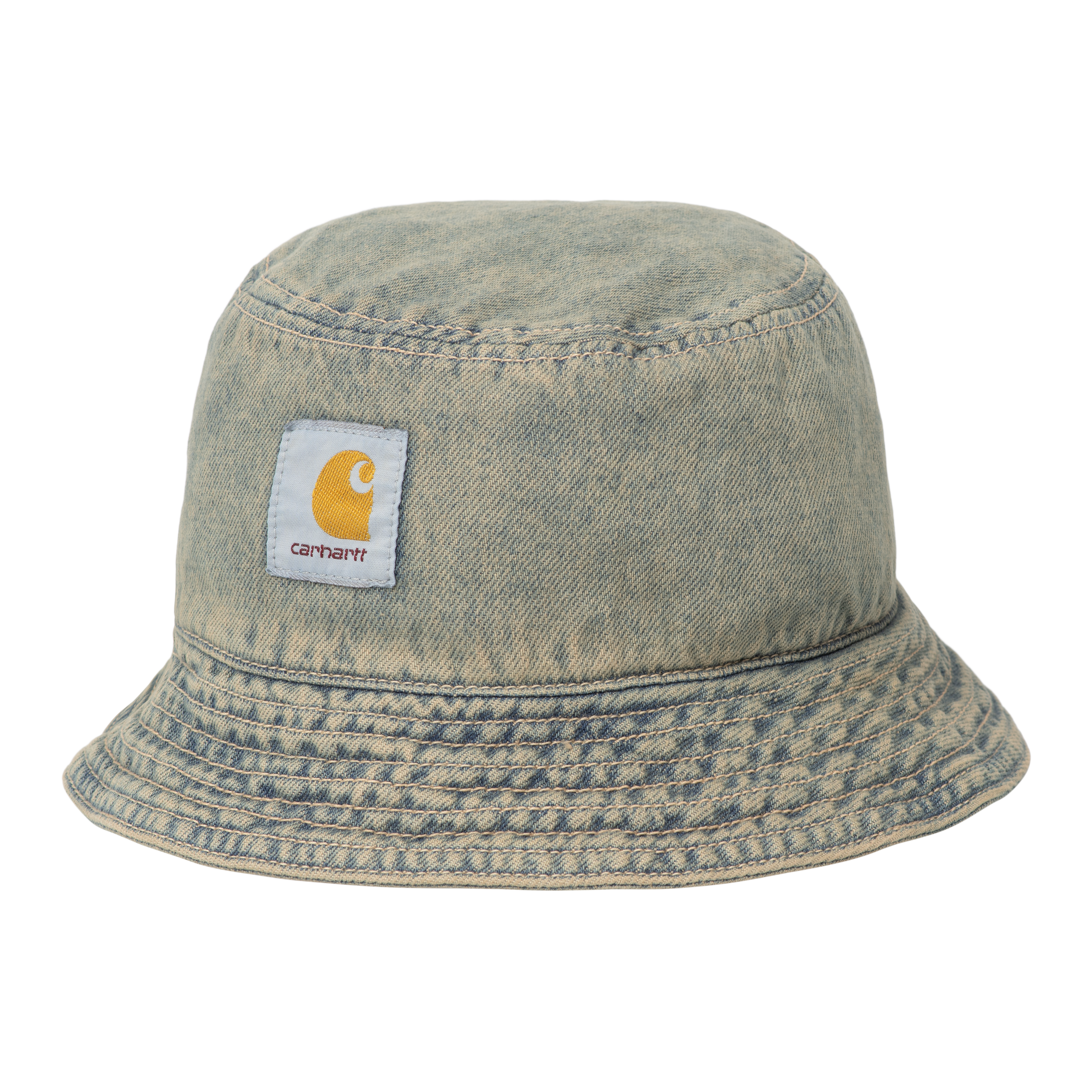 Carhartt WIP Tigan Bucket Hat Blue / Leather garment dyed | beige|grey | M-L