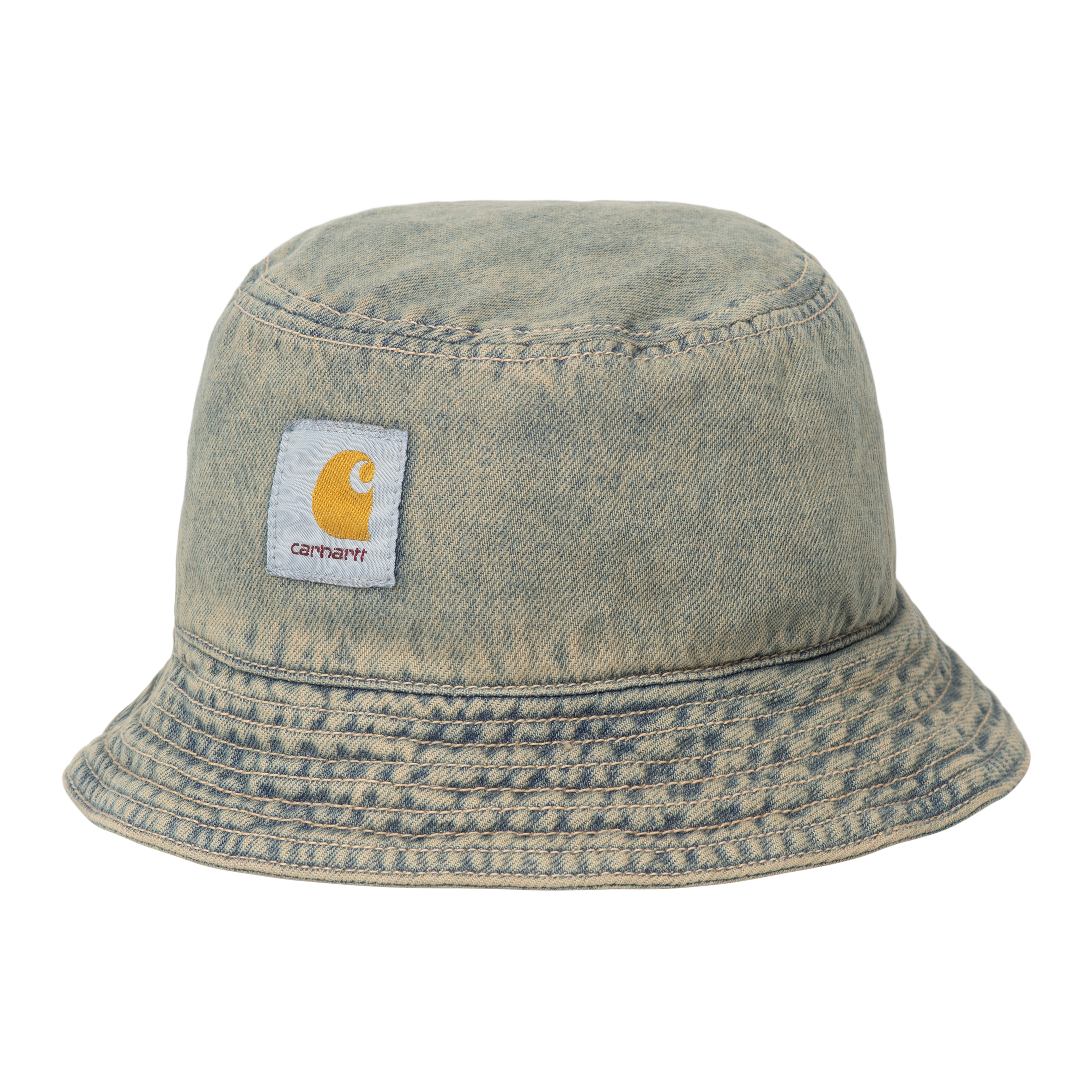 Carhartt WIP Tigan Bucket Hat, Blue / Leather | Official Online Store