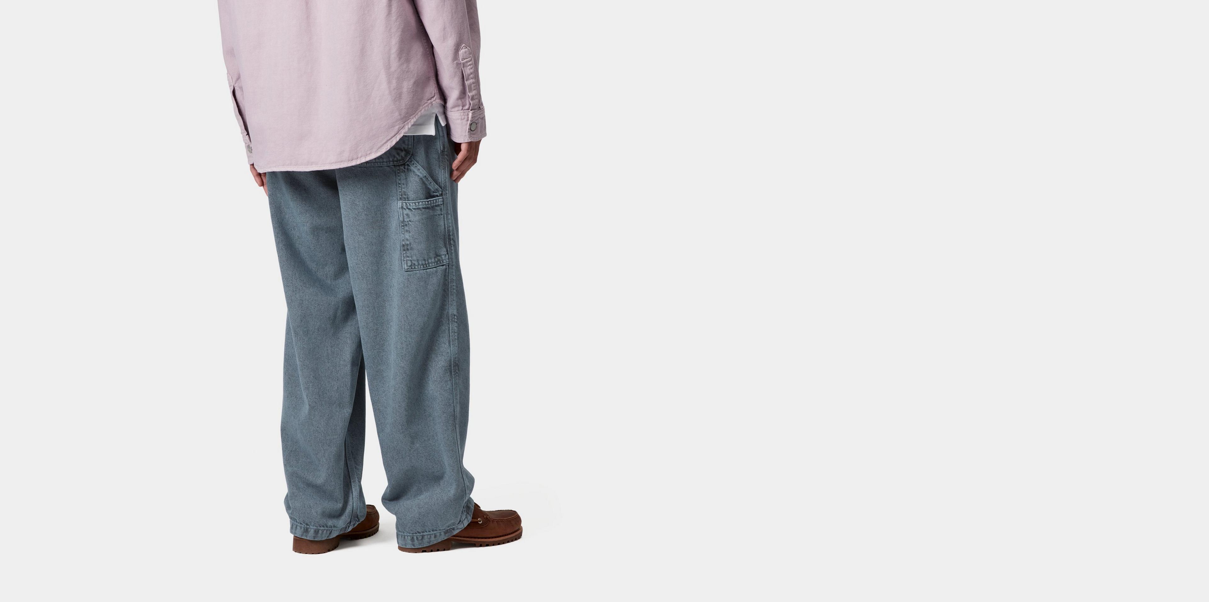 Carhartt WIP OG Single Knee Pant, Black / Blue Fog | Official