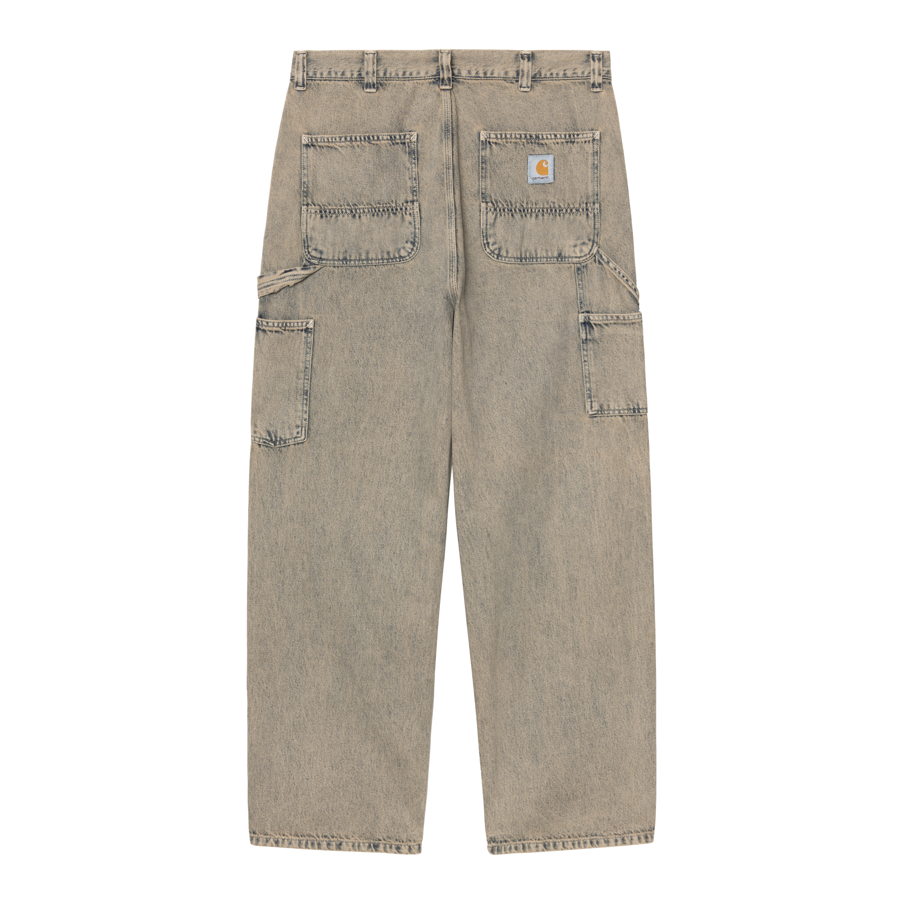 Carhartt WIP OG Single Knee Pant, Blue / Leather | Official Online