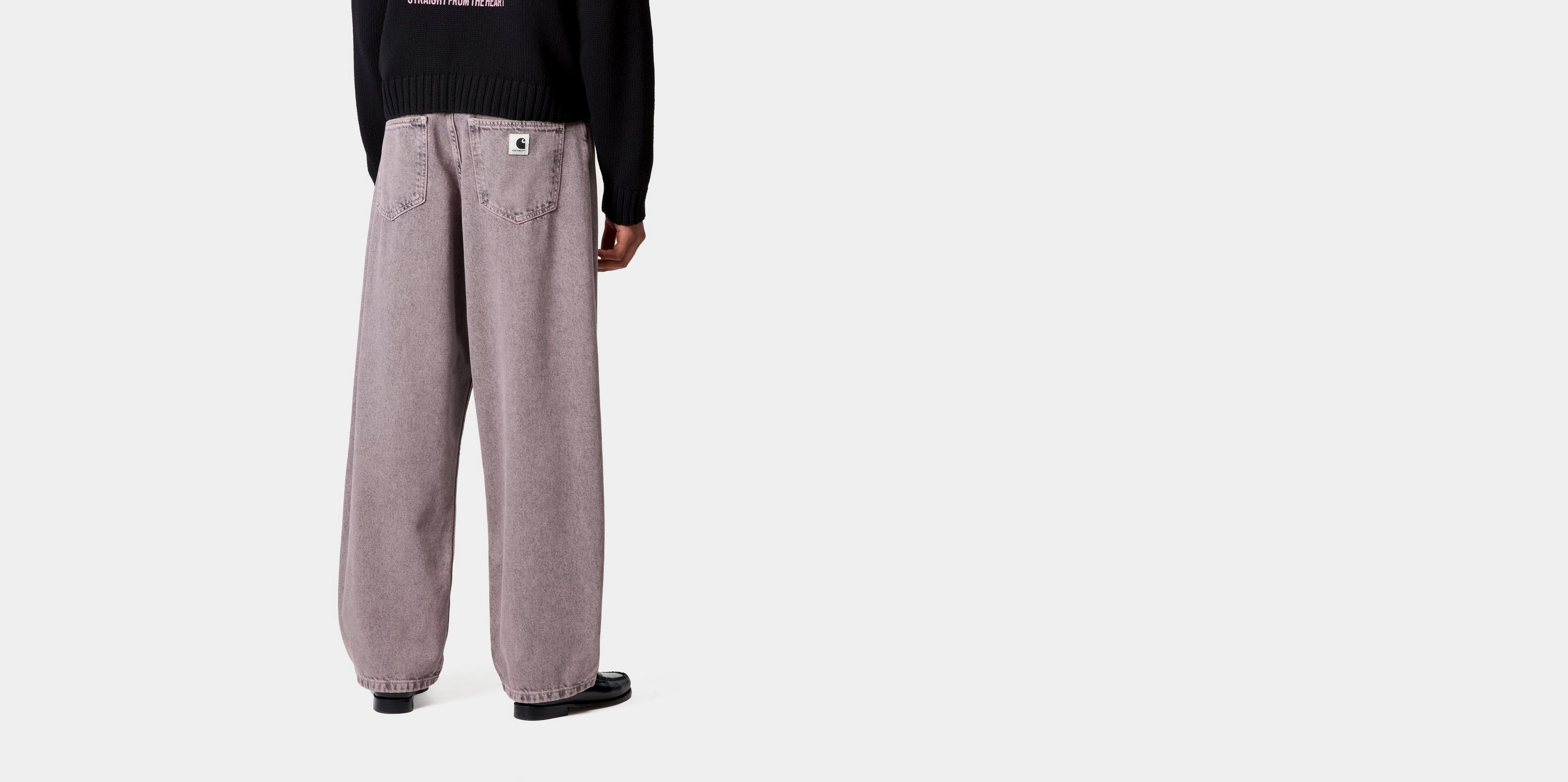 Carhartt WIP Women's Brandon Pant, Black / Hortensia | Official