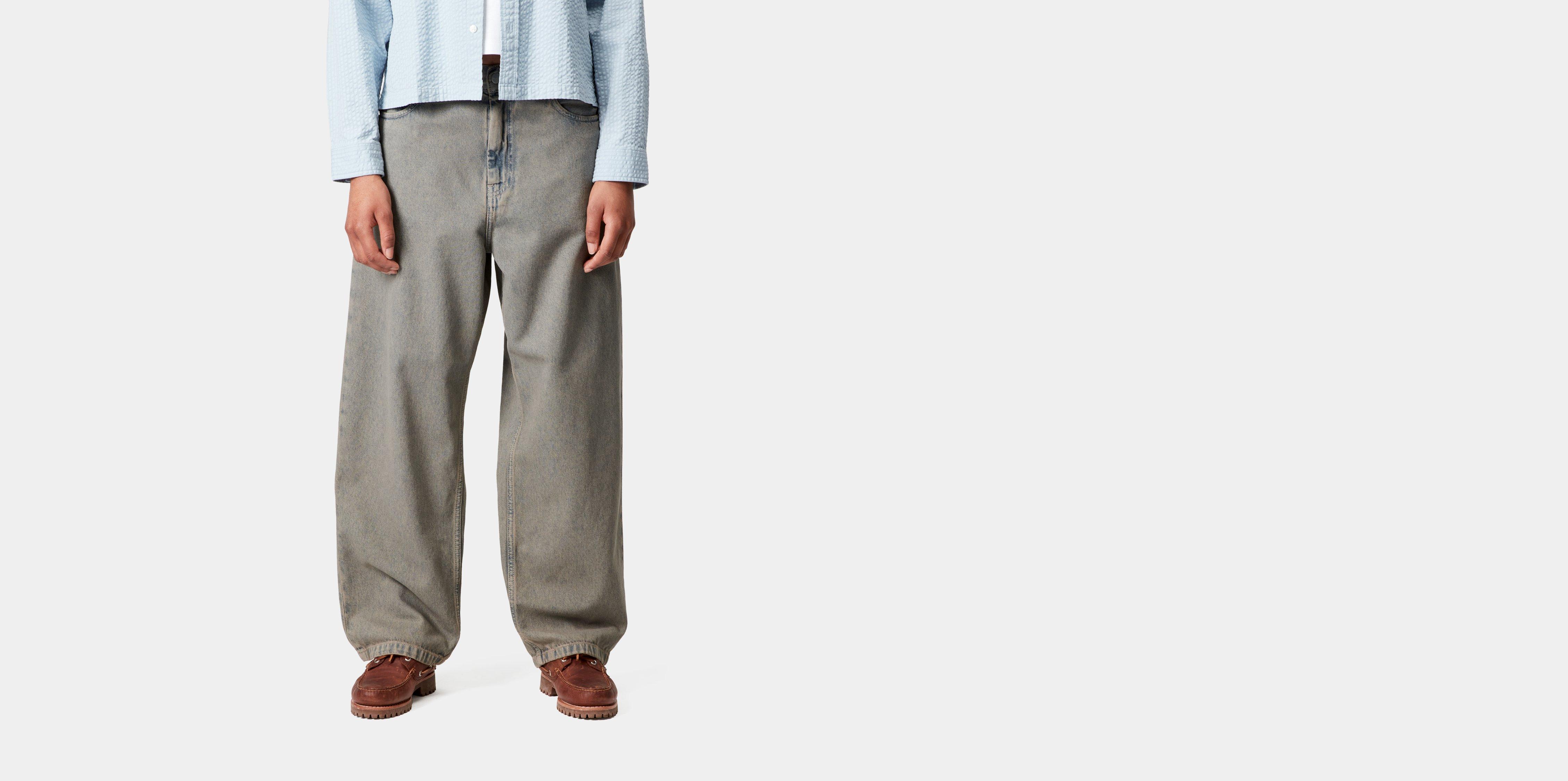 Carhartt WIP W' Brandon Pant, Blue / Leather | Official