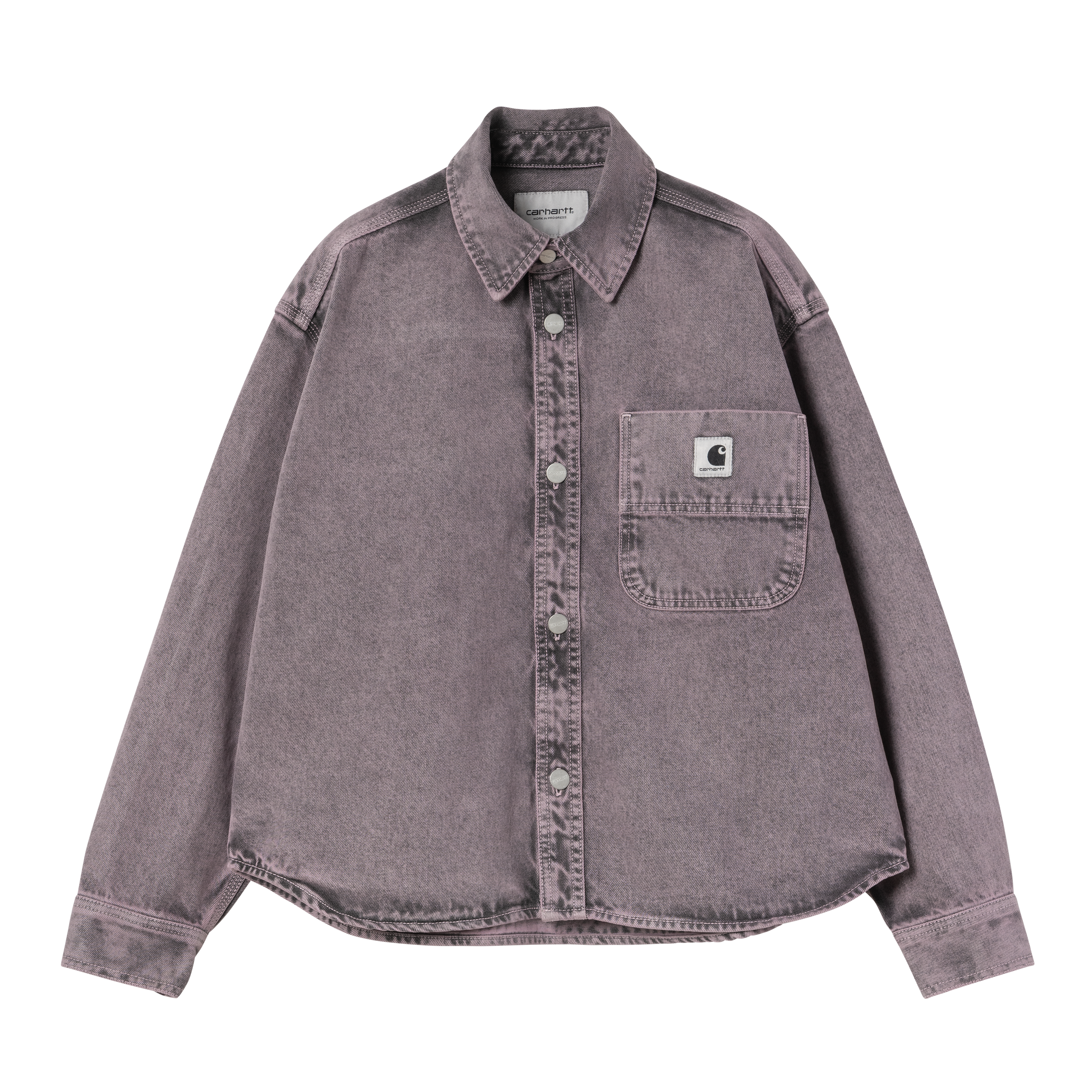 Carhartt WIP Women’s Georgia Shirt Jac in Nero