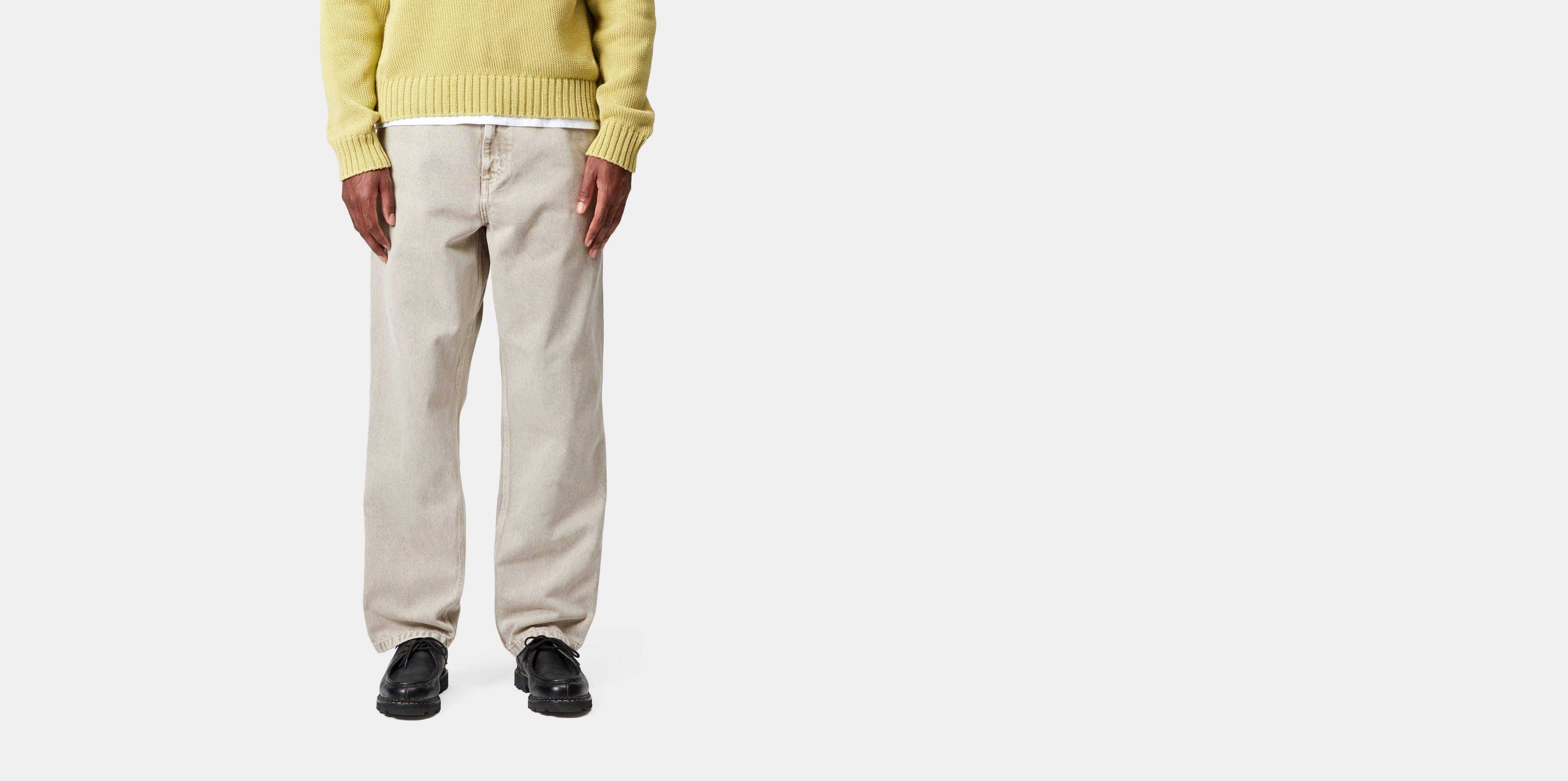 Carhartt WIP Single Knee Pant Opuntia chalk wash | green | 27/32 | Men