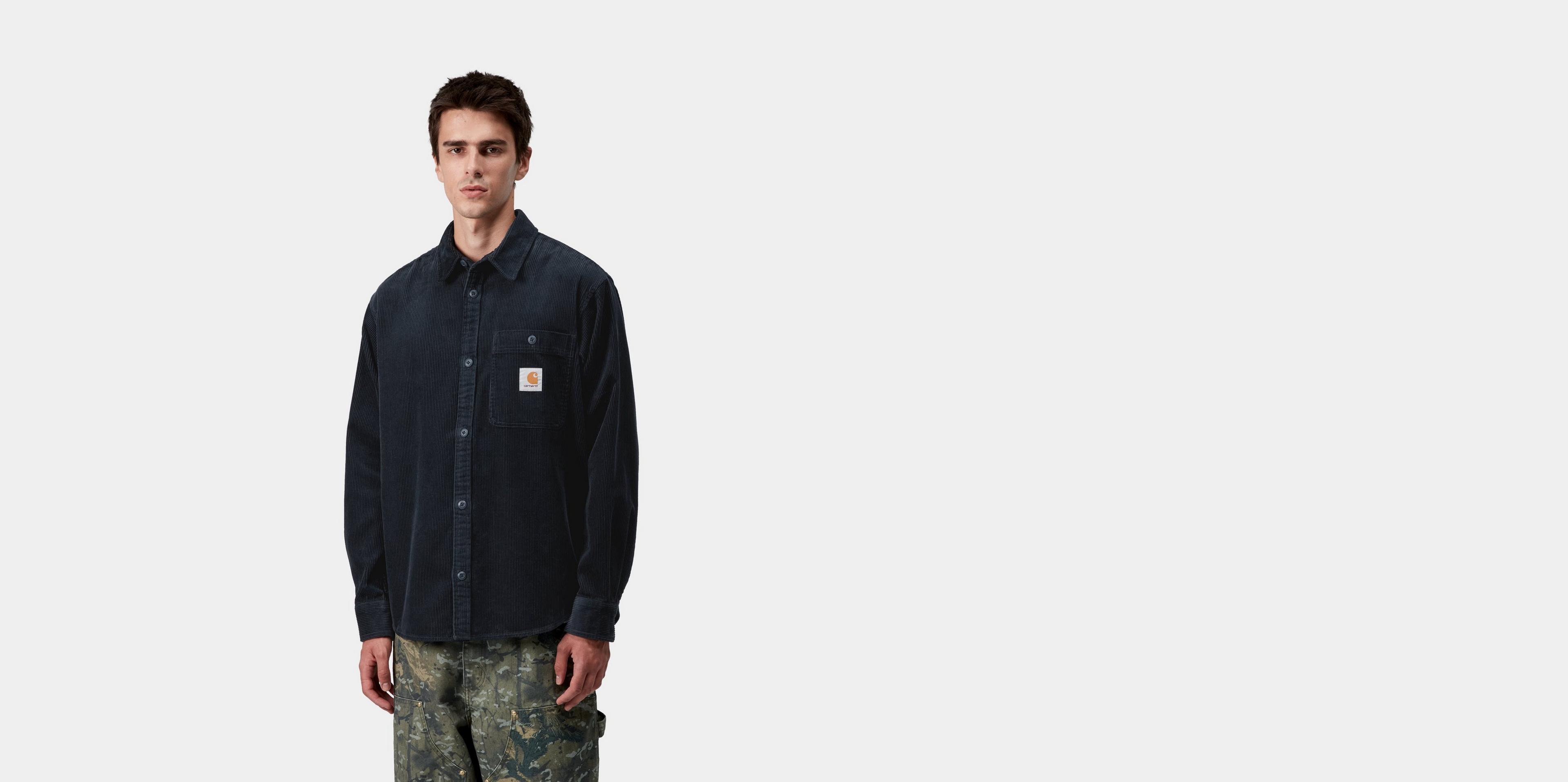 美品carhartt WIP L/S FLINT SHIRT ブラック　xl Carhartt WIP L/S Flint Shirt, Deep Night | Official Online Store