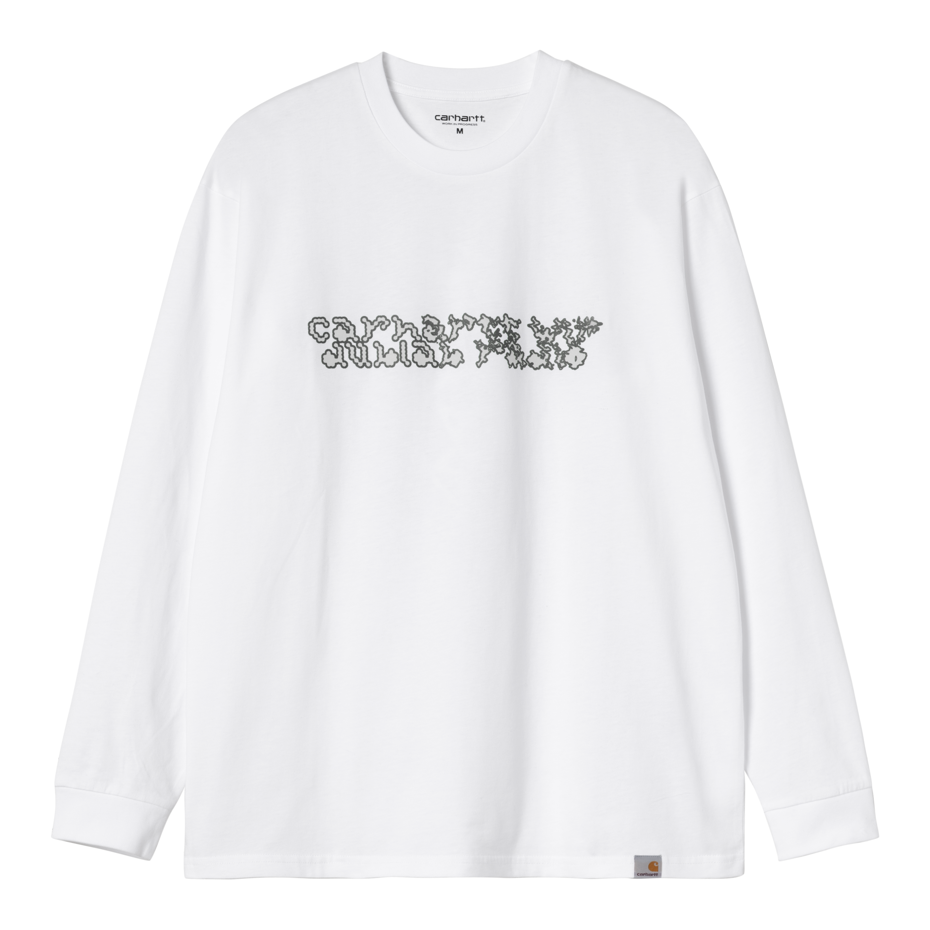 Carhartt WIP Long Sleeve DUBLAB 25 YRS T-Shirt in Weiß