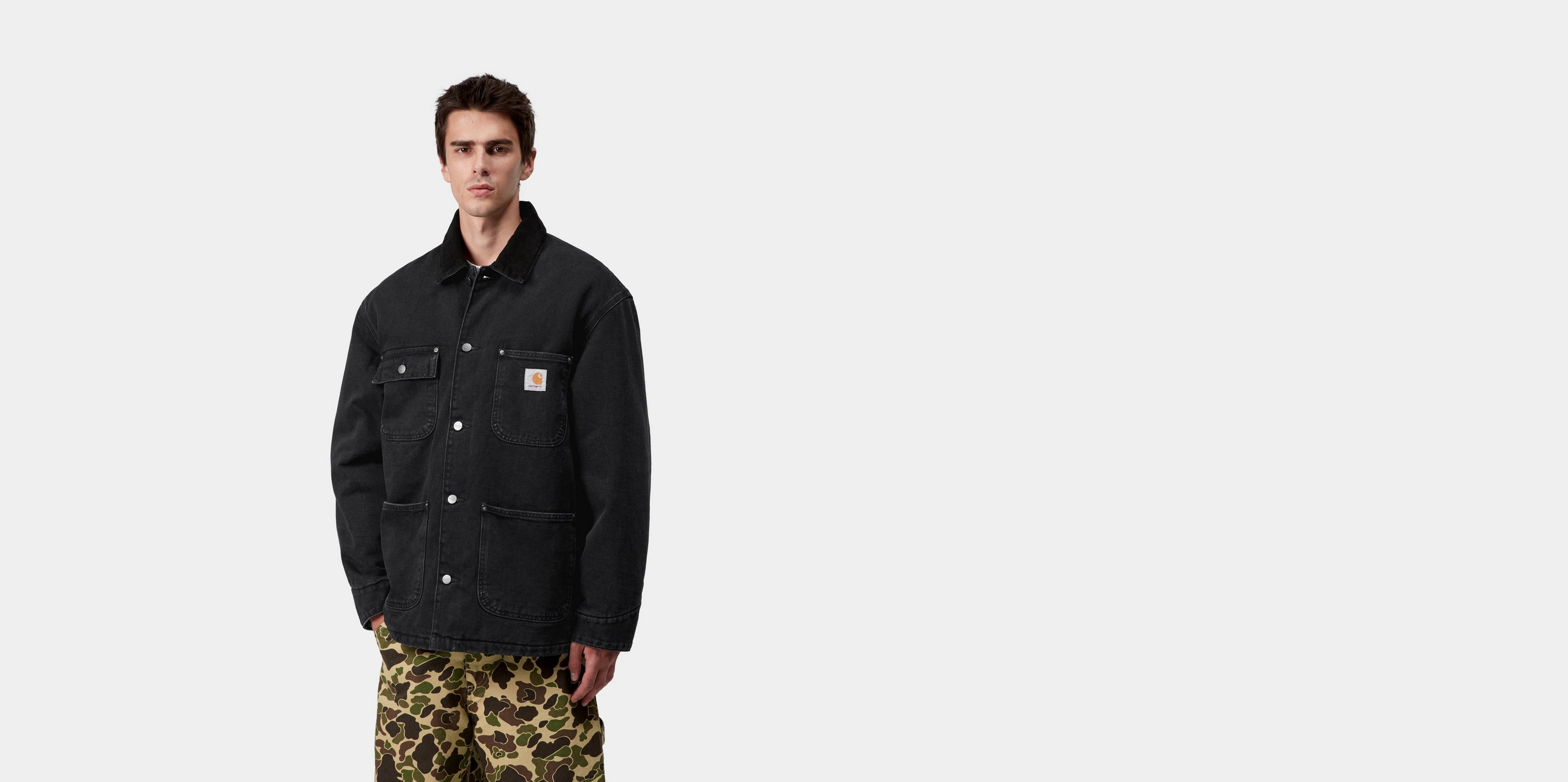 美品 Carhartt WIP OG CHORE COAT ブラック L Carhartt WIP OG Chore Coat, Black / Black | Official Online