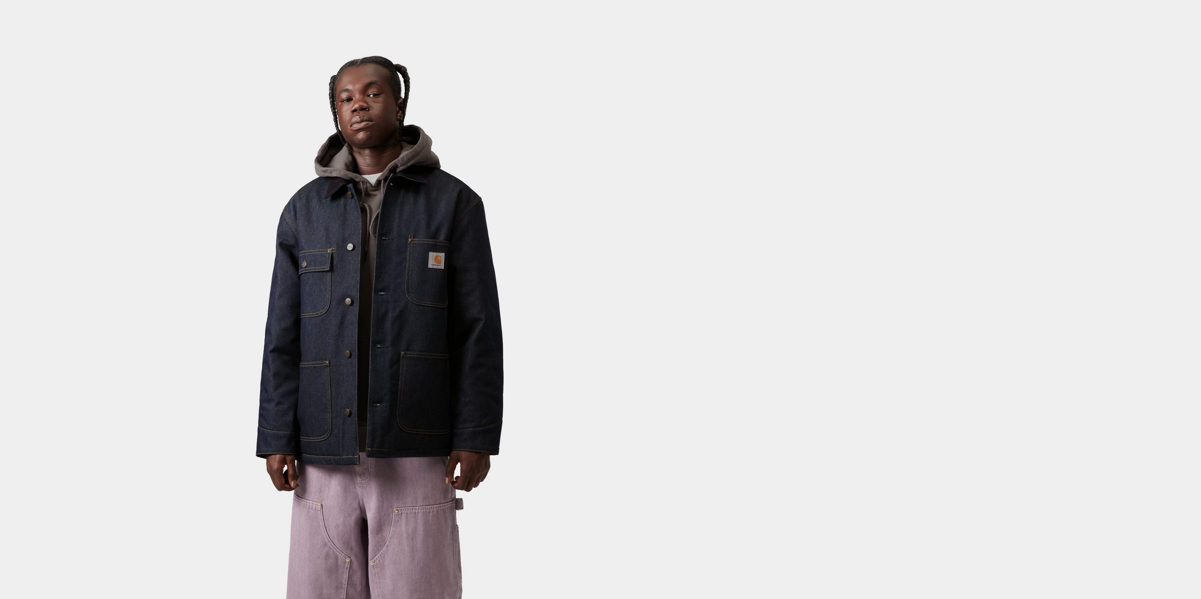 Carhartt WIP OG Chore Coat, Blue / Dark Navy | Official Online Store