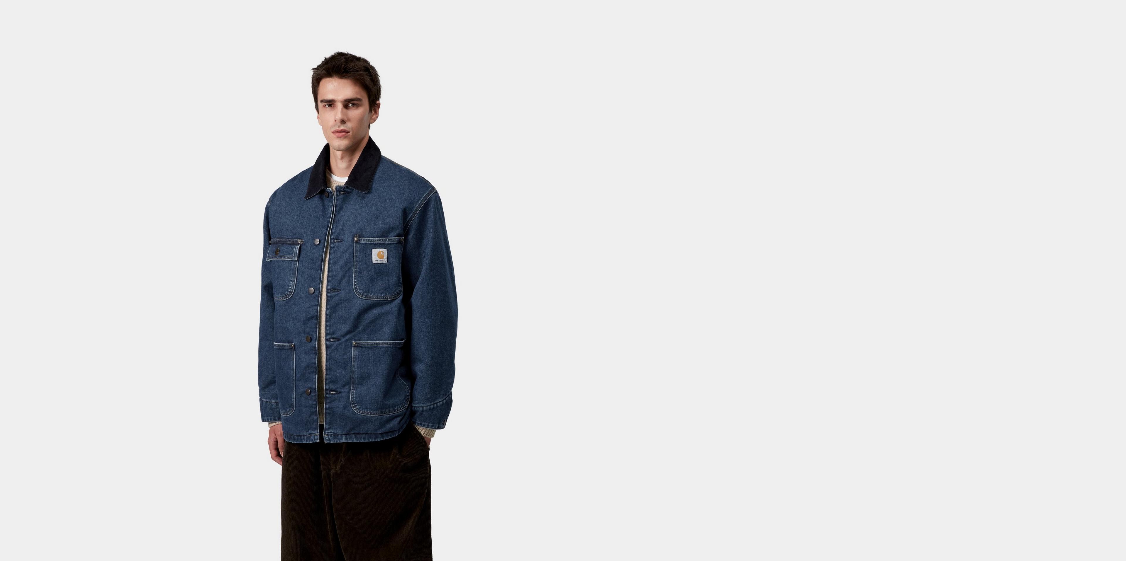 Carhartt WIP OG Chore Coat, Blue / Dark Navy | Official Online Store