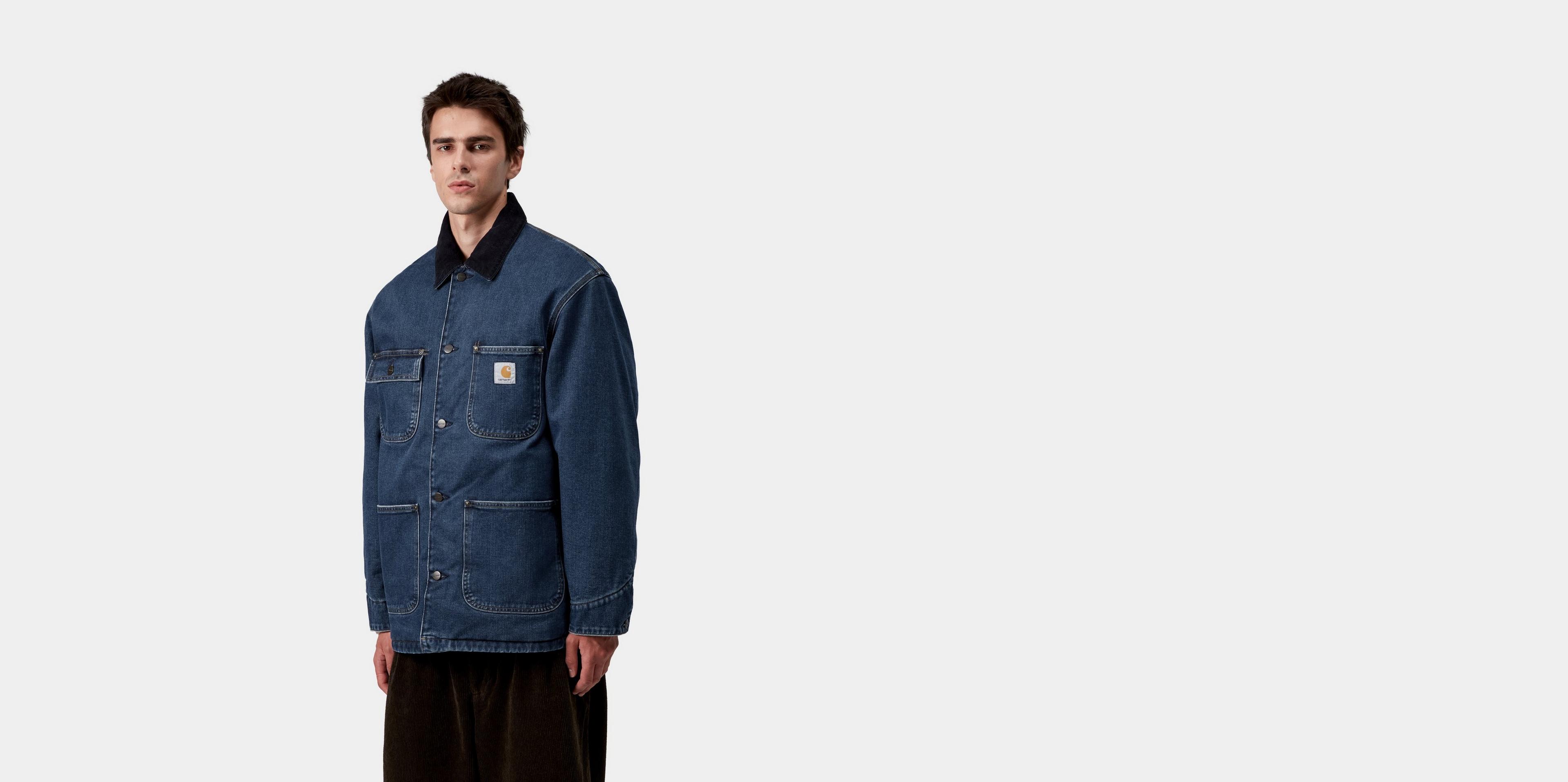 Carhartt WIP OG Chore Coat, Blue / Dark Navy | Official Online Store