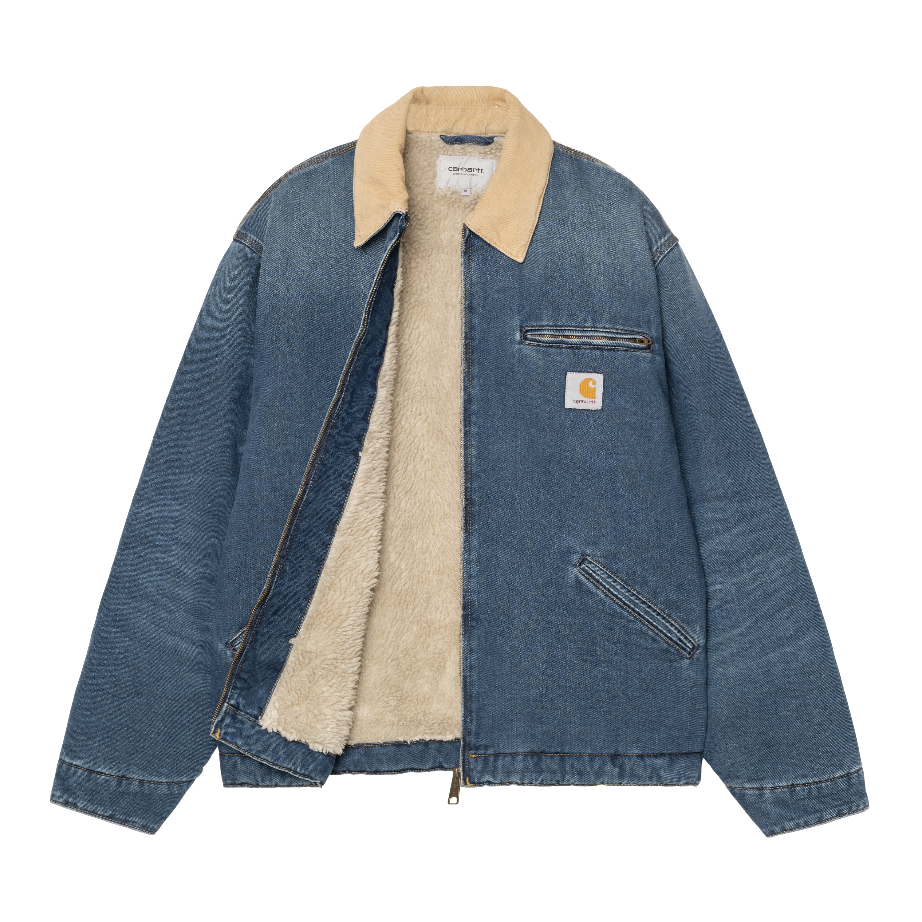 Carhartt WIP OG Detroit Jacket, Blue / Dusty H Brown | Loja online
