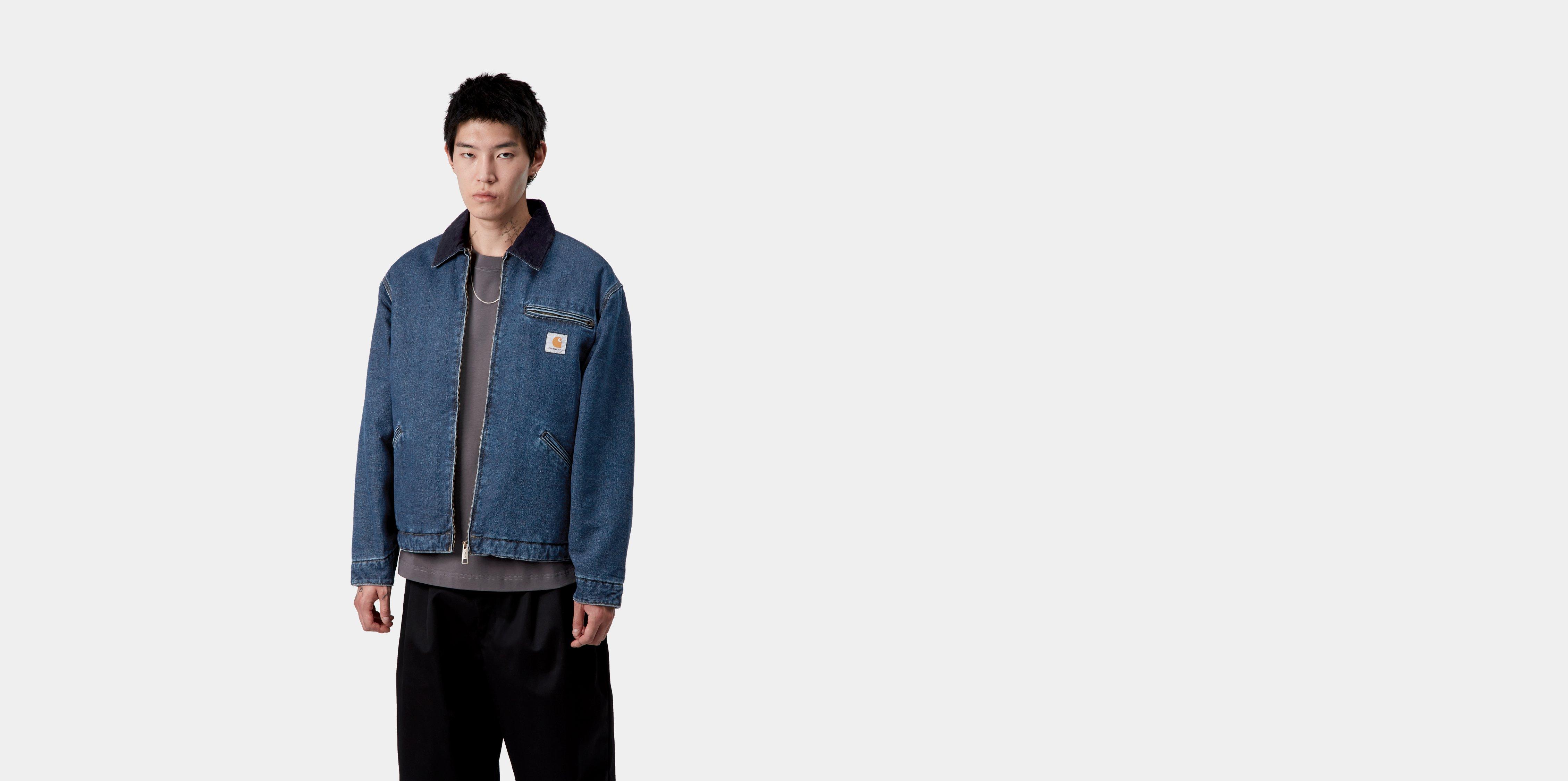 Carhartt WIP OG Detroit Jacket, Blue / Dark Navy | Official Online