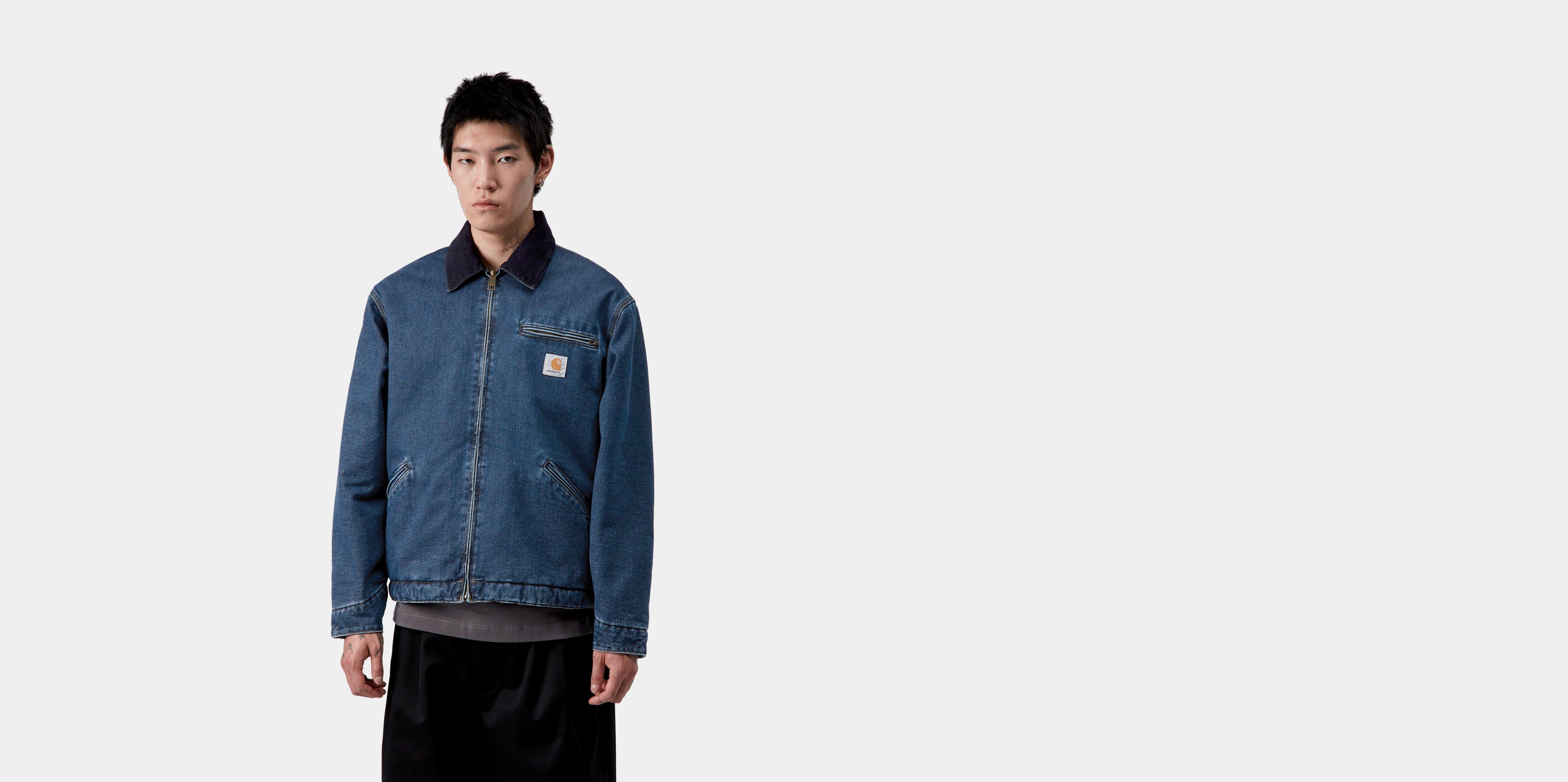 Carhartt WIP OG Detroit Jacket, Blue / Dark Navy | Official Online