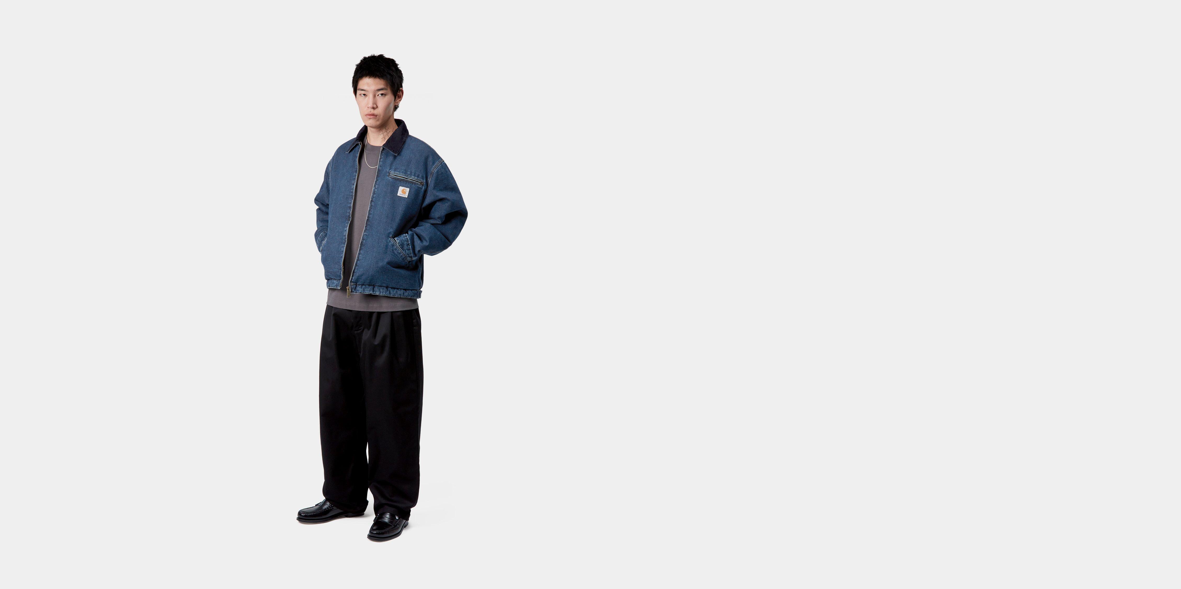 Carhartt WIP OG Detroit Jacket, Blue / Dark Navy | Official Online